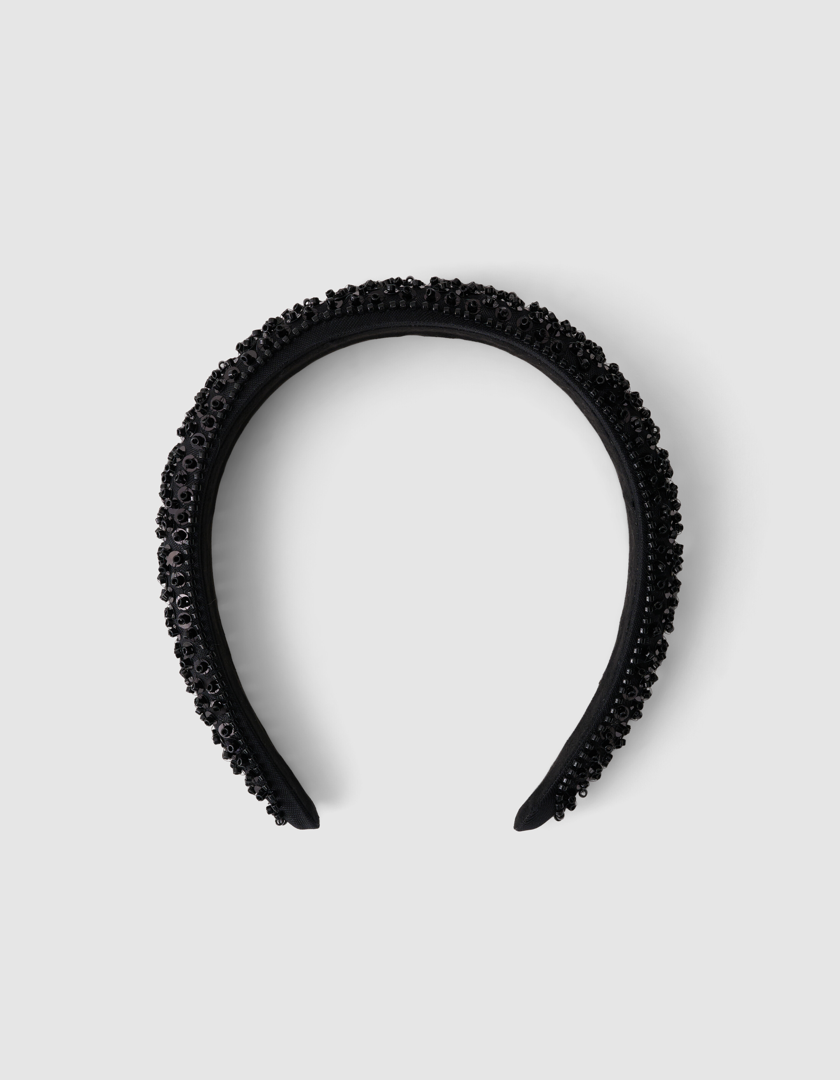 Beaded Haarband Zwart SHOEBY ACCESSOIRES