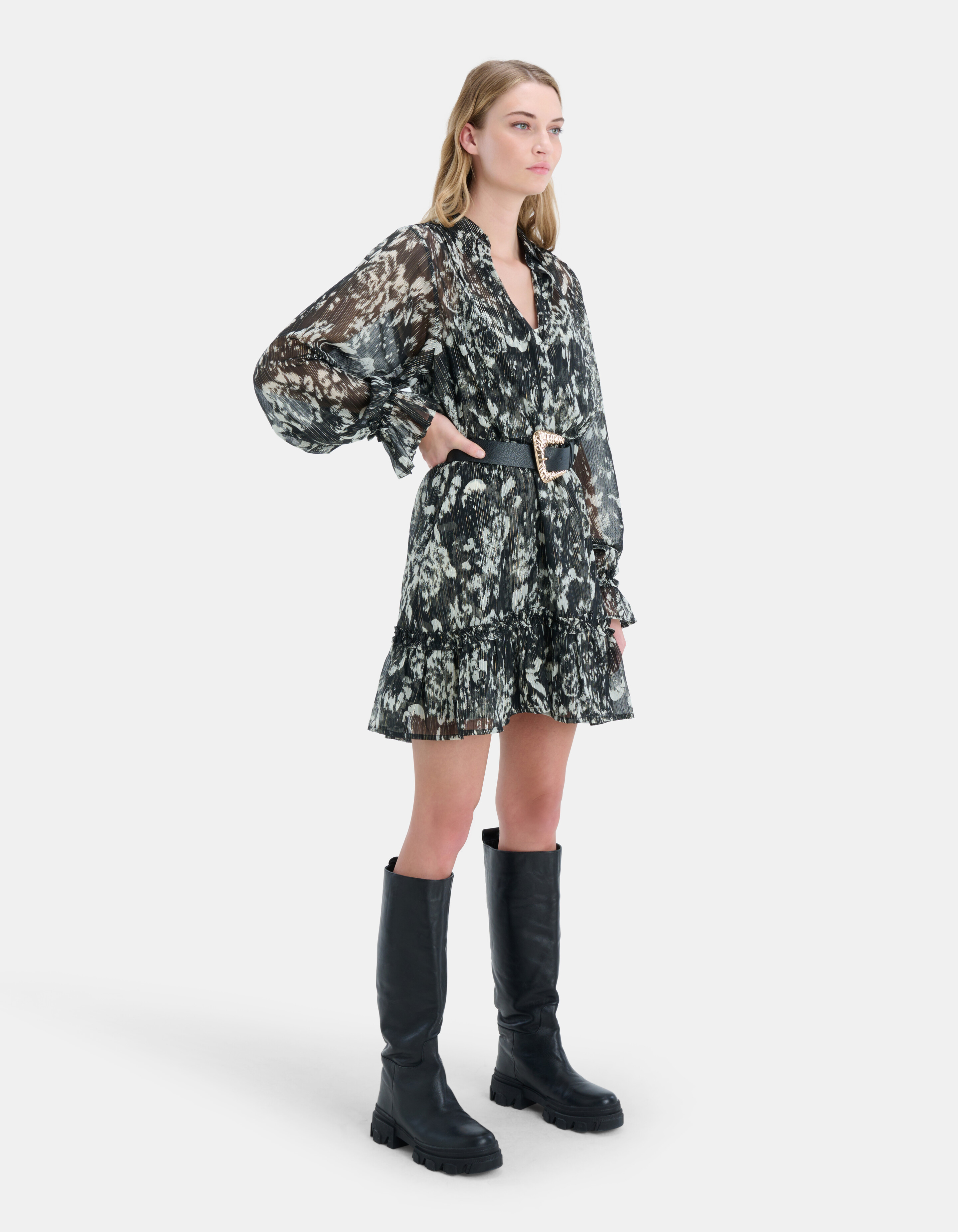 Glam Chiffon Jurk EKSEPT
