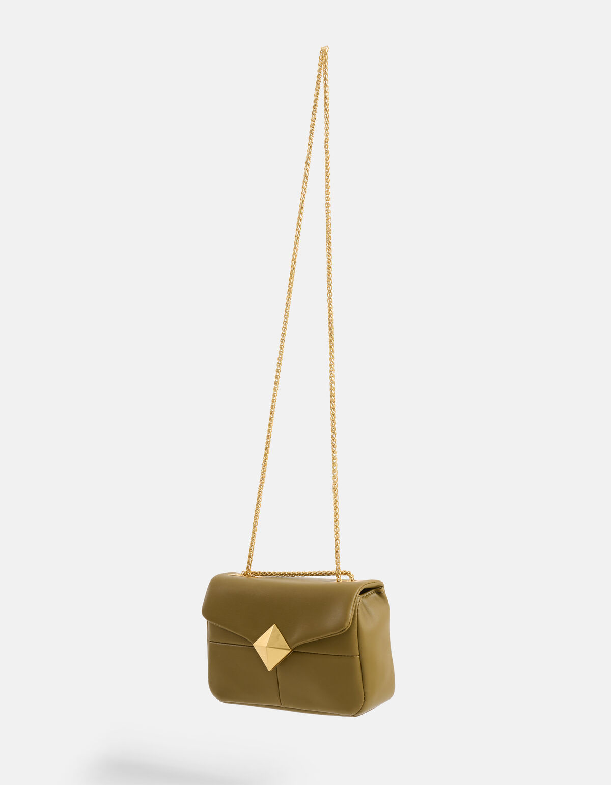 Stud Tas Donkergroen SHOEBY ACCESSOIRES