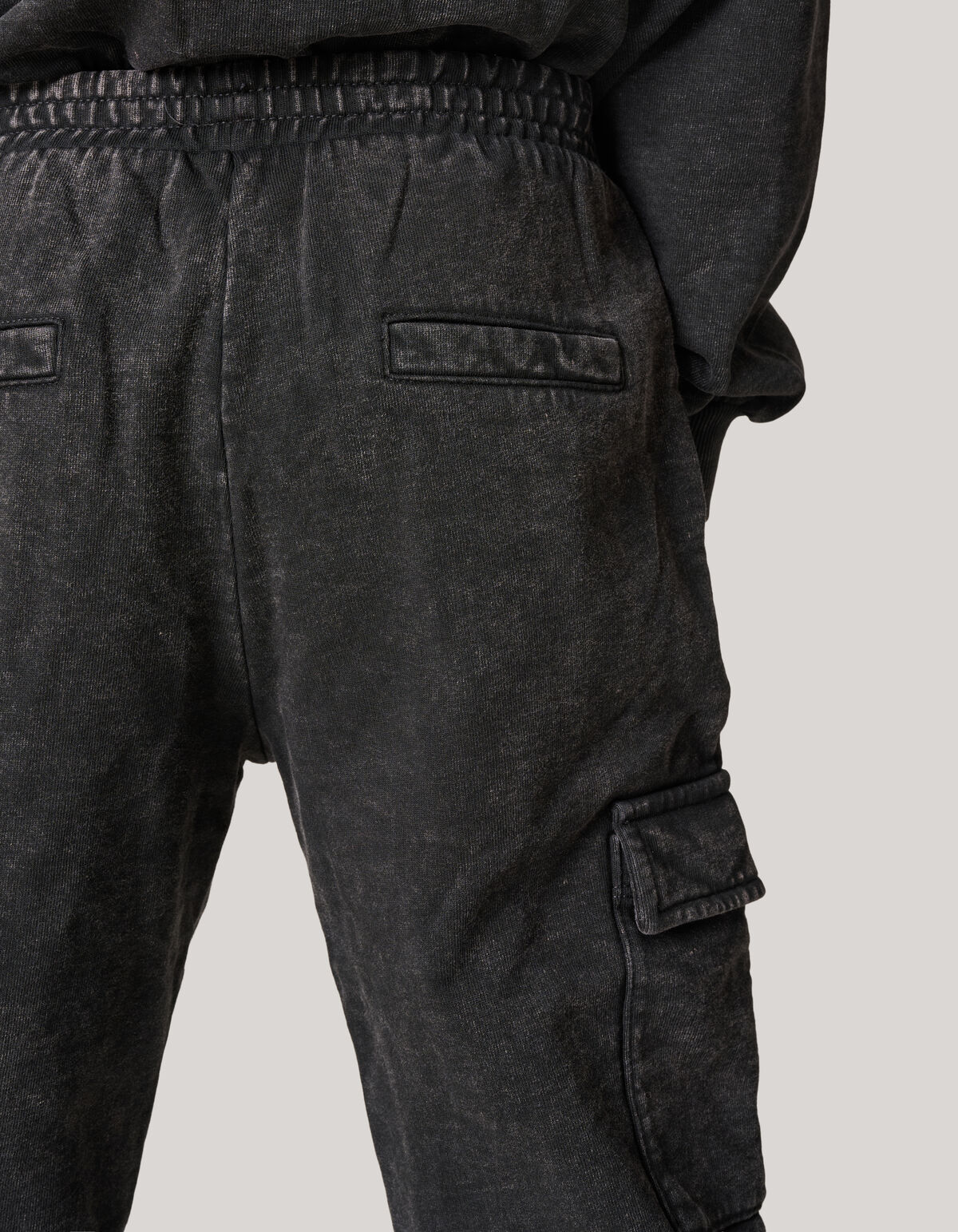 Washed Cargo Broek Grijs SHOEBY GIRLS