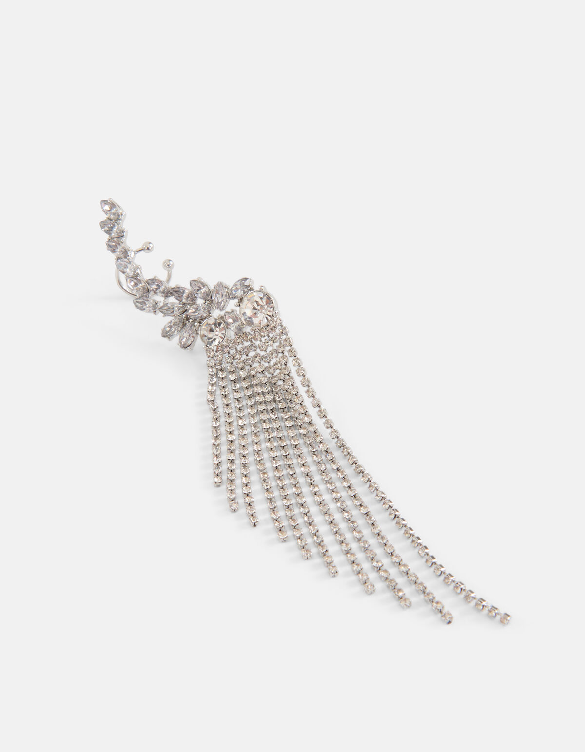 Strass Earcurff Zilver SHOEBY ACCESSOIRES