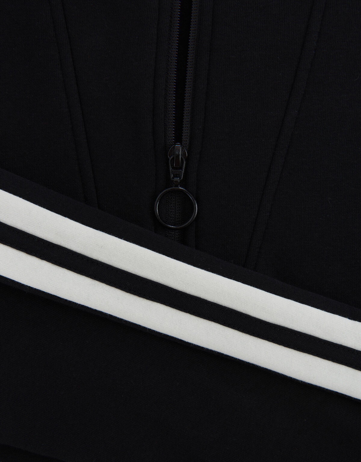 Zipper Sweat Jurk