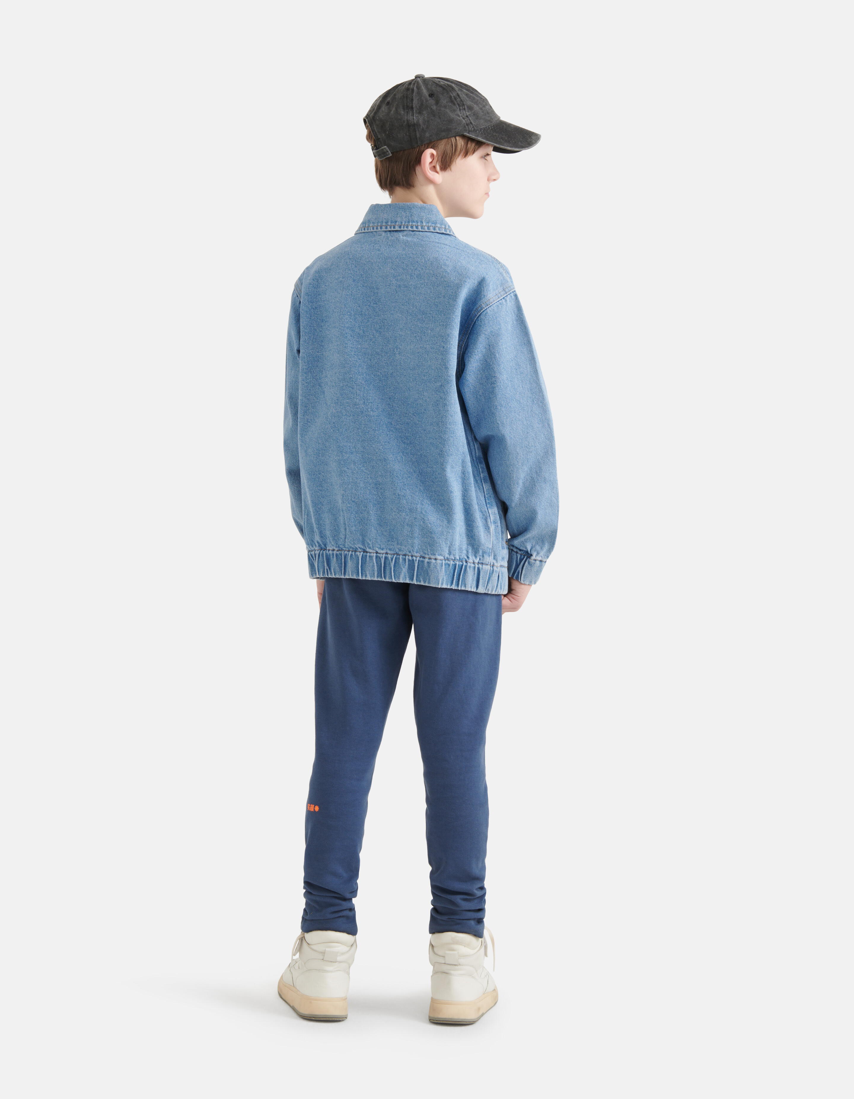Pique Jogger Middenblauw SHOEBY BOYS