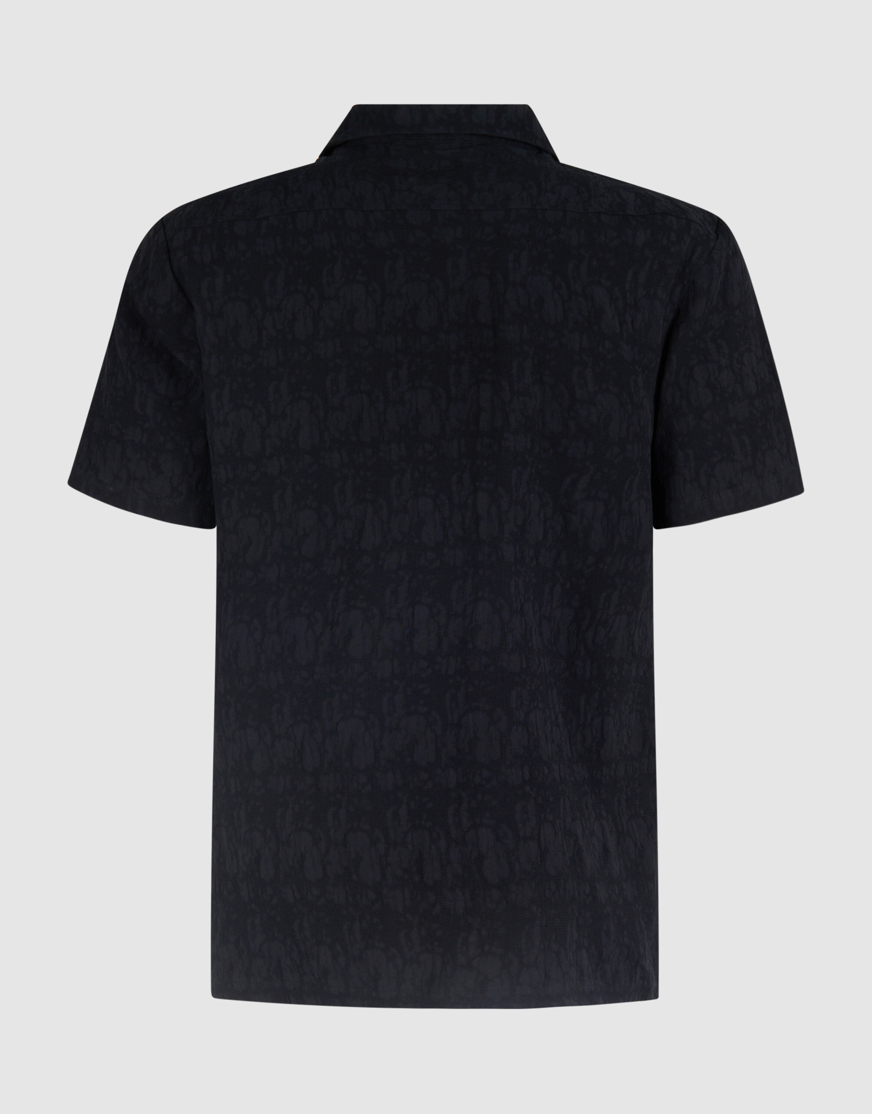 Structuur Shirt Donkerblauw SHOEBY MEN