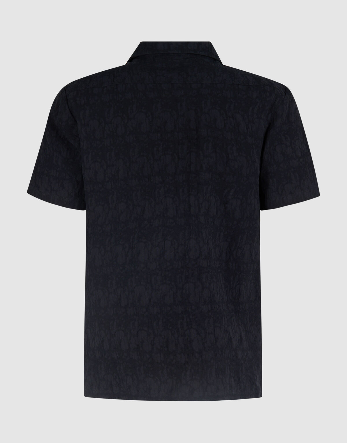 Structuur Shirt Donkerblauw SHOEBY MEN