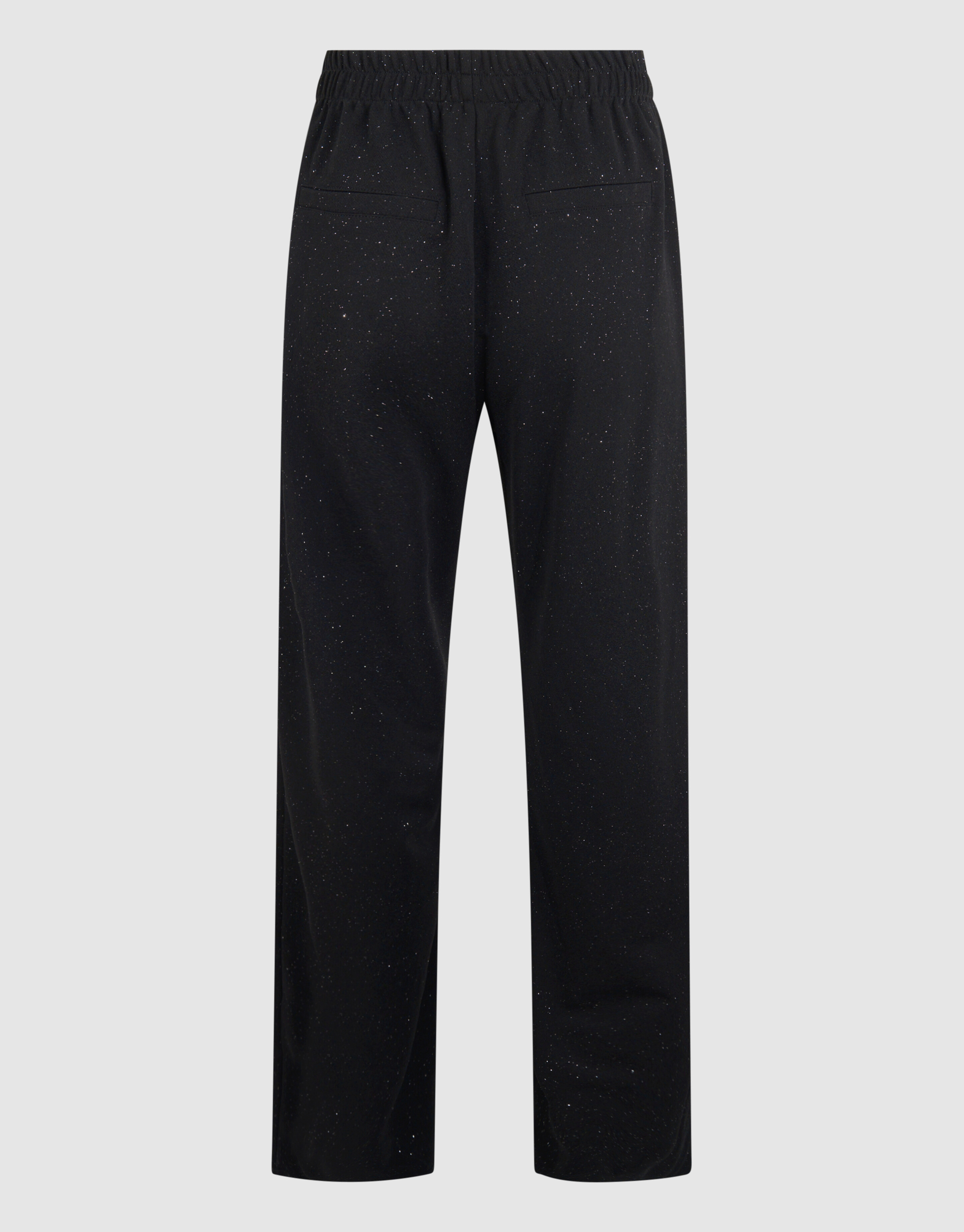 Glitter Wide Leg Broek Zwart SHOEBY WOMEN