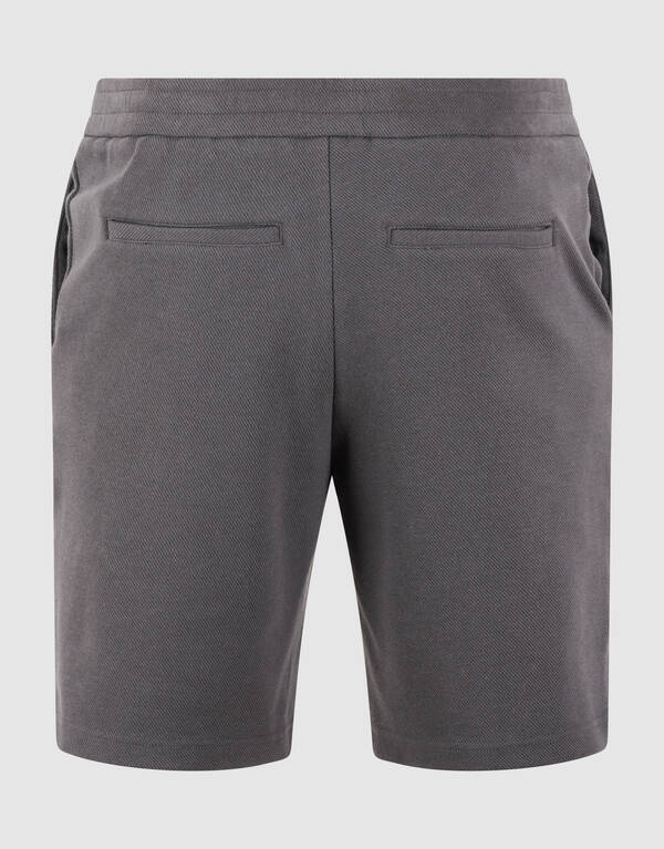 Structuur Regular Fit Short Donkergrijs SHOEBY MEN