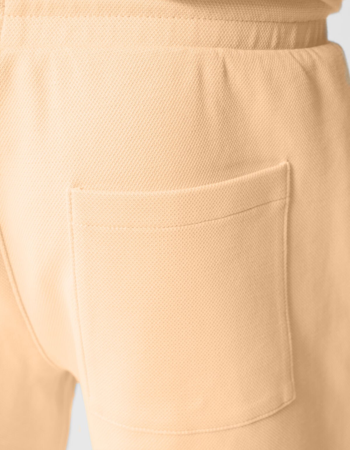 Pique Short Lichtoranje SHOEBY BOYS