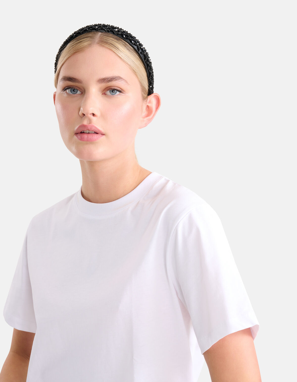 Beaded Haarband Zwart SHOEBY ACCESSOIRES