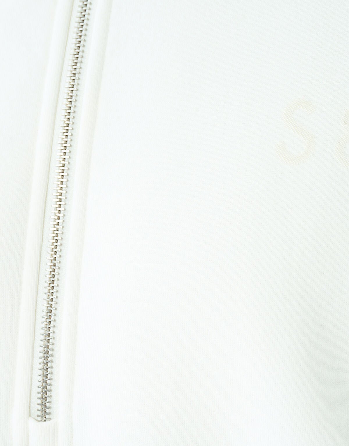 Half Zip Sweater Gebroken Wit SHOEBY MEN
