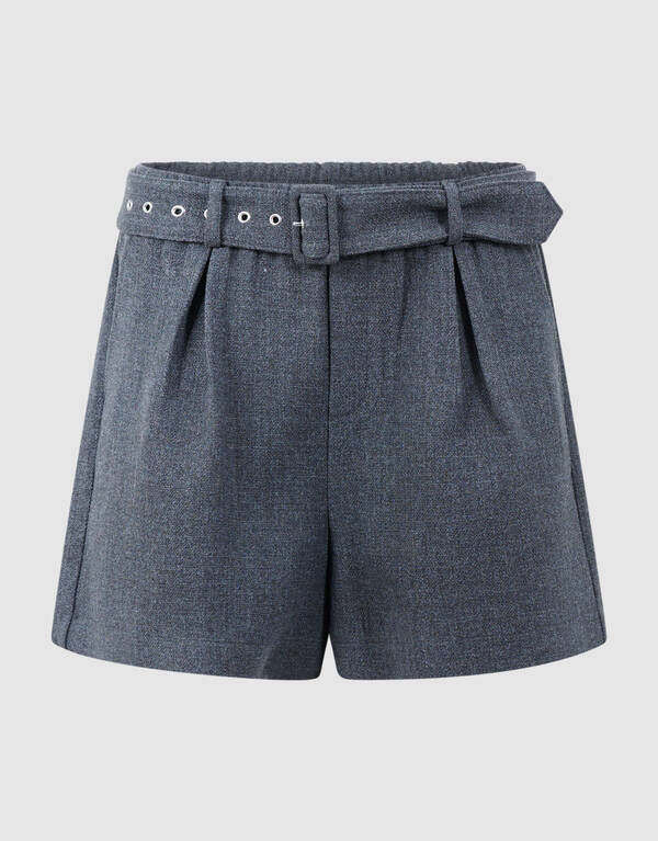 Belted Short Grijs SHOEBY WOMEN