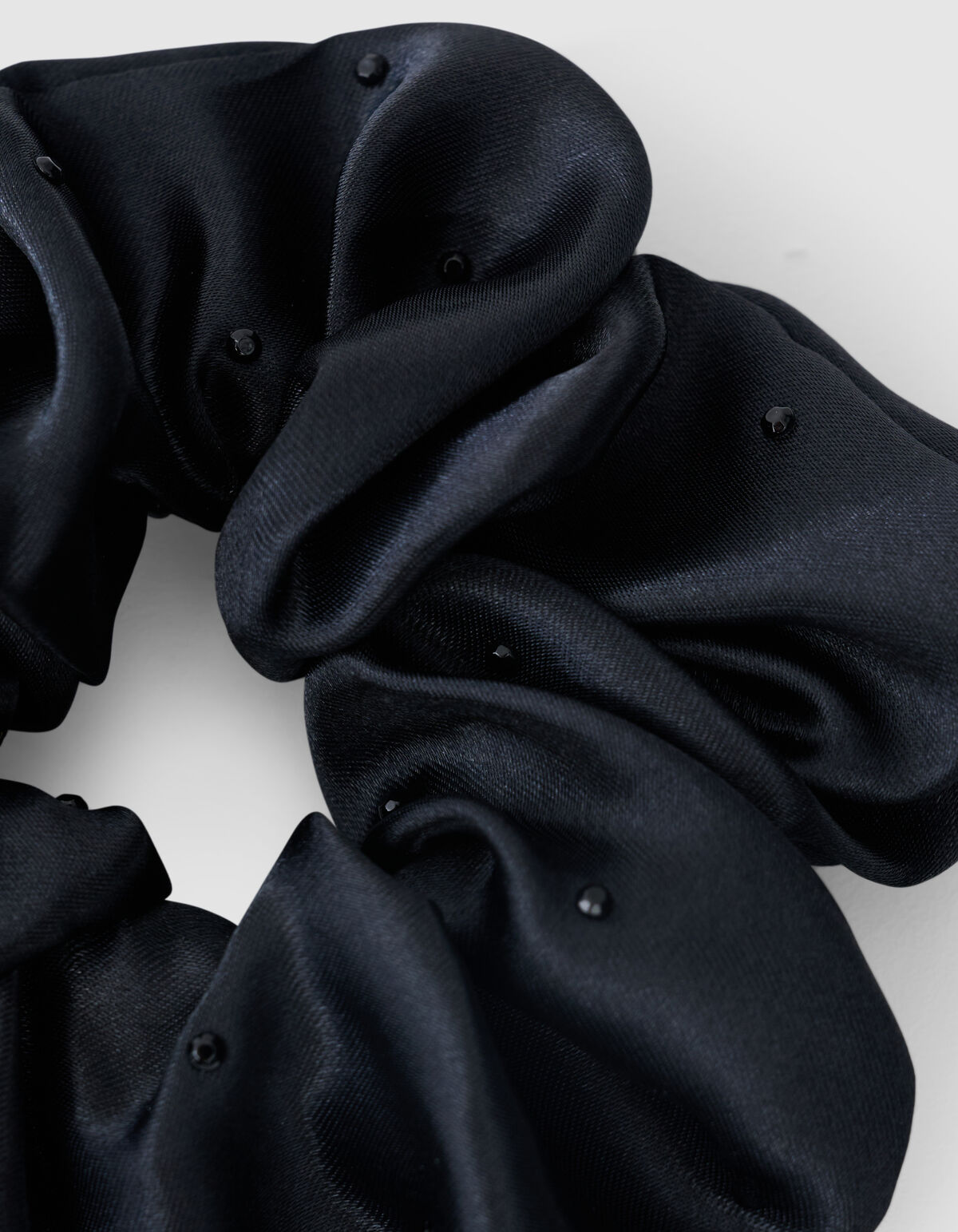 Strass Scrunchie Zwart SHOEBY ACCESSOIRES