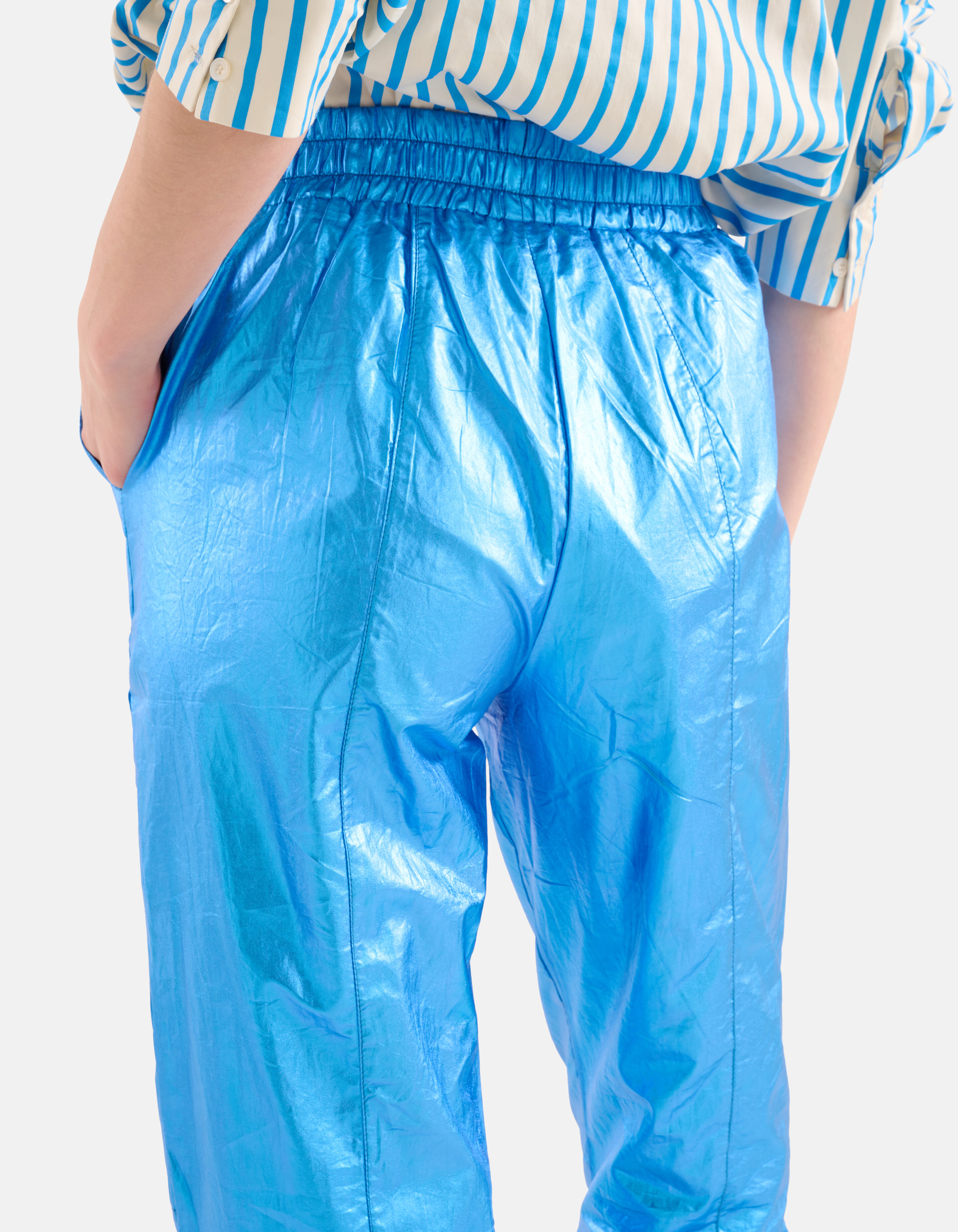 Metallic Jogger Blauw SHOEBY WOMEN