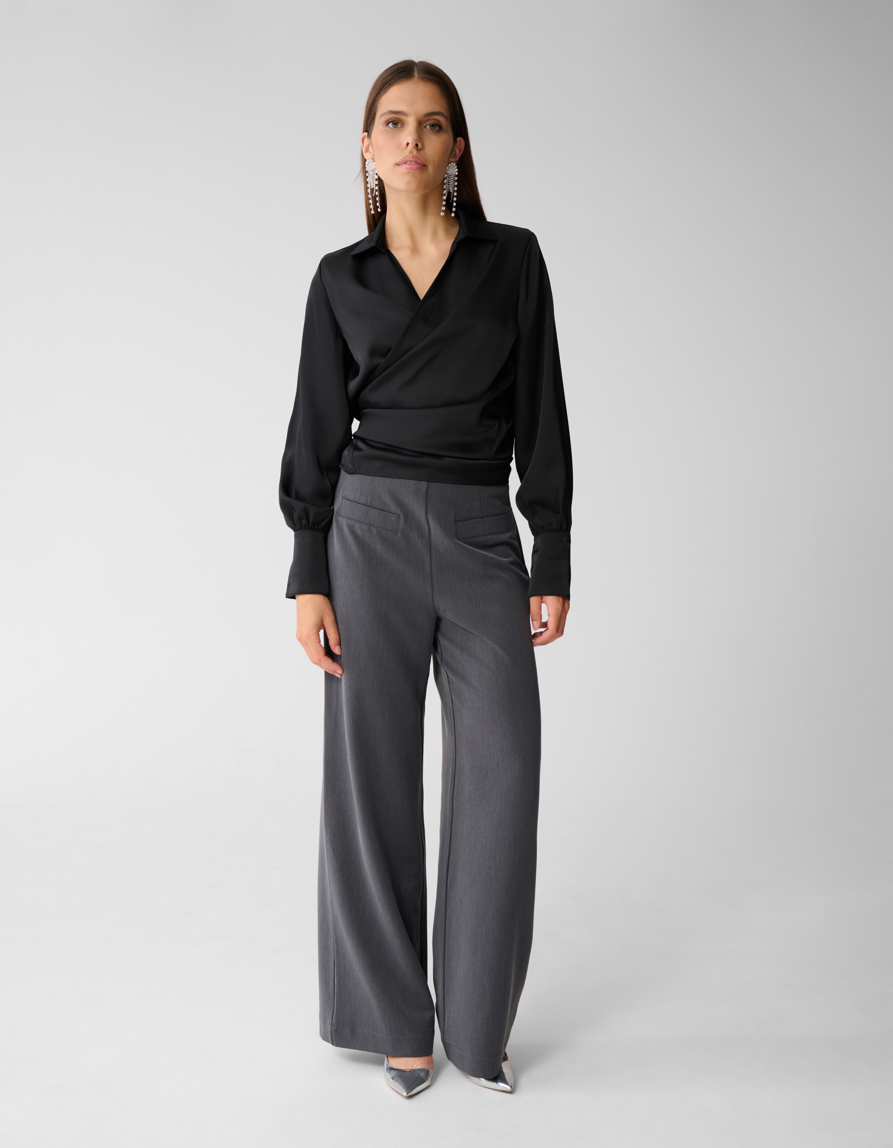 Knot Blouse Zwart By Mieke SHOEBY WOMEN