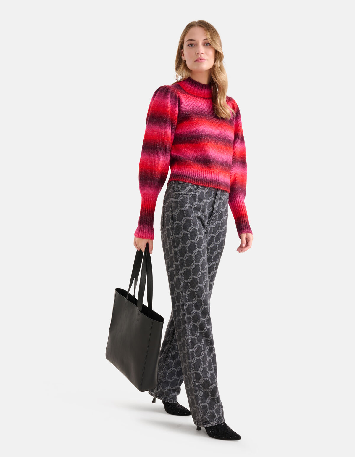 Shopper Tas Zwart SHOEBY ACCESSOIRES