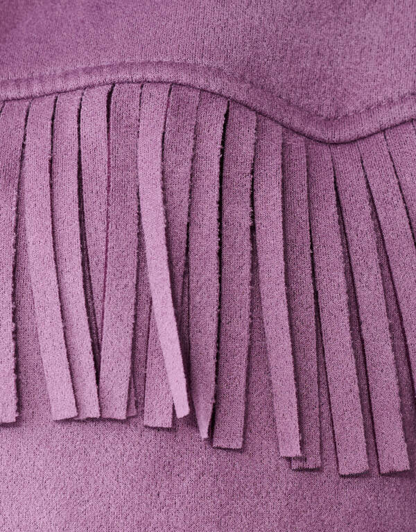 Suede Blouse Paars SHOEBY GIRLS