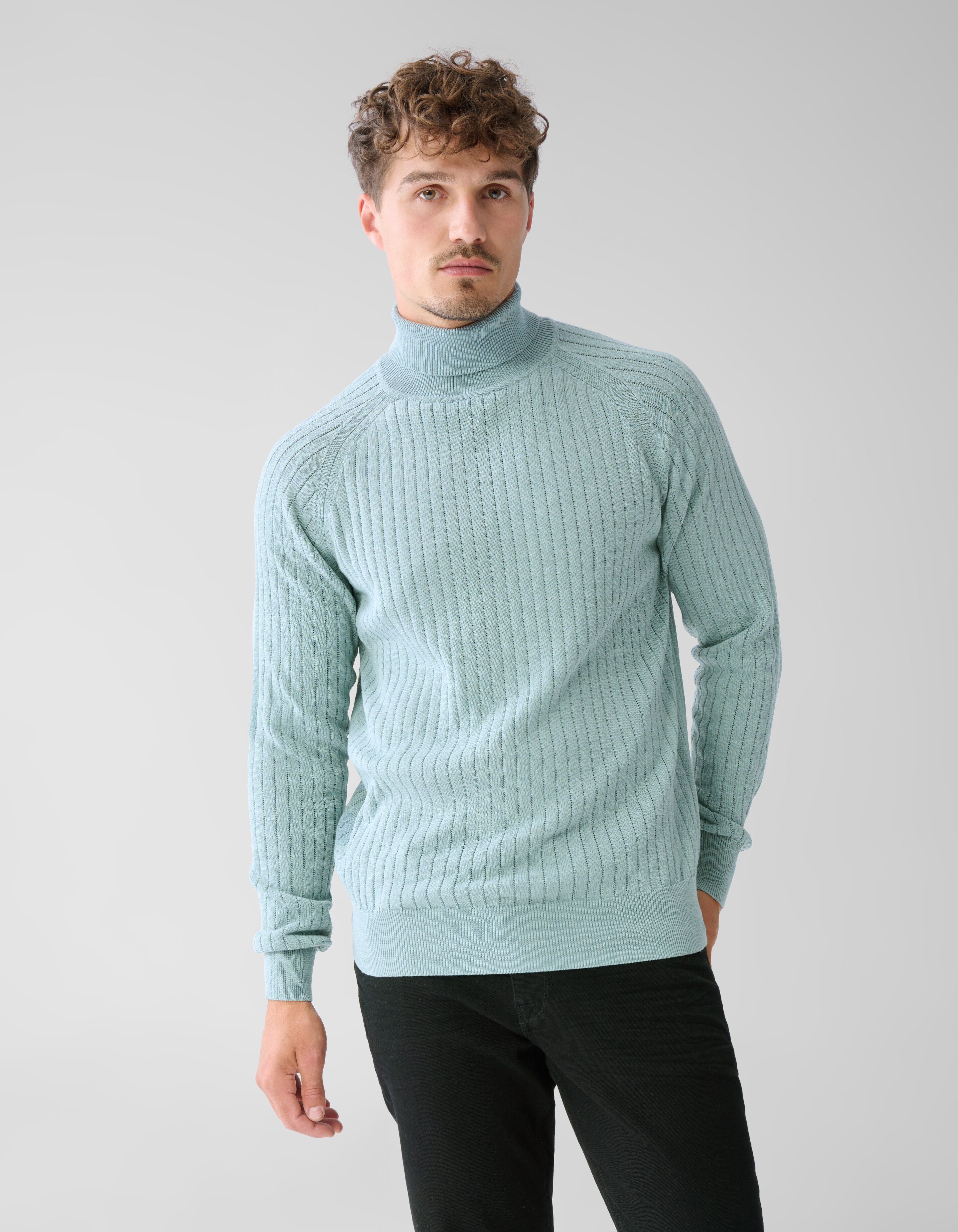 Rib Coltrui Lichtgroen SHOEBY MEN