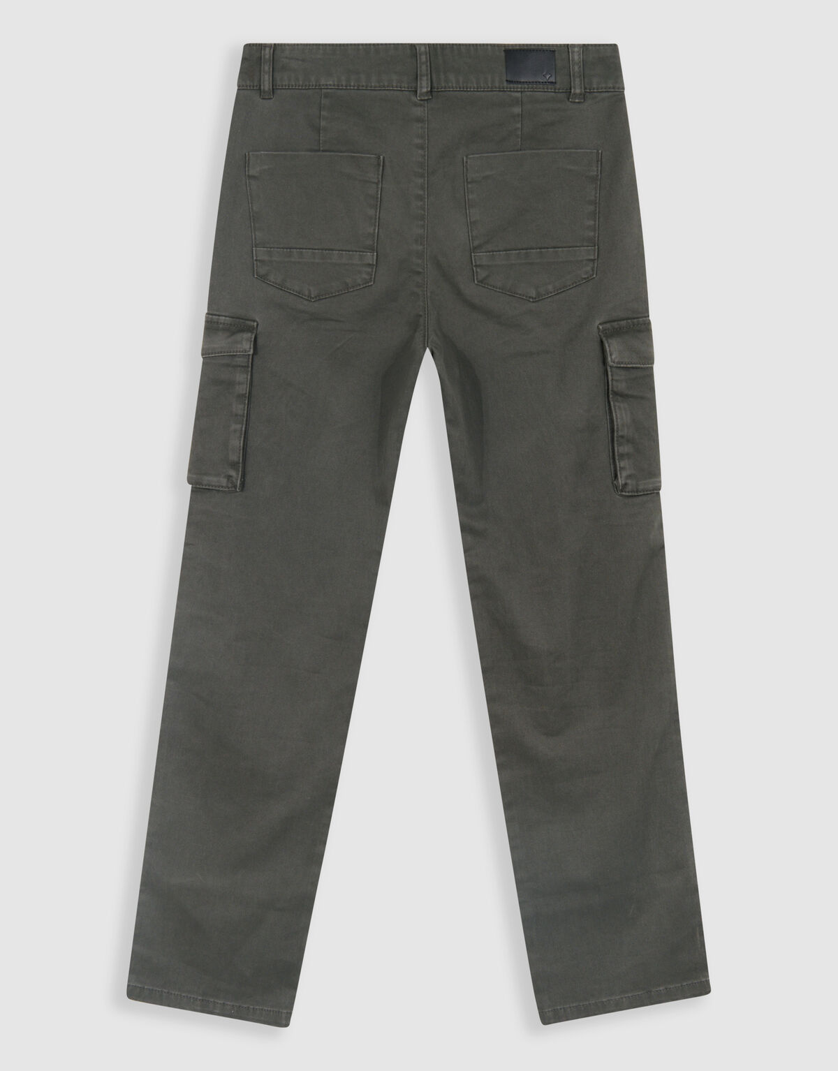 Straight Fit Cargo Broek Donkergrijs SHOEBY BOYS