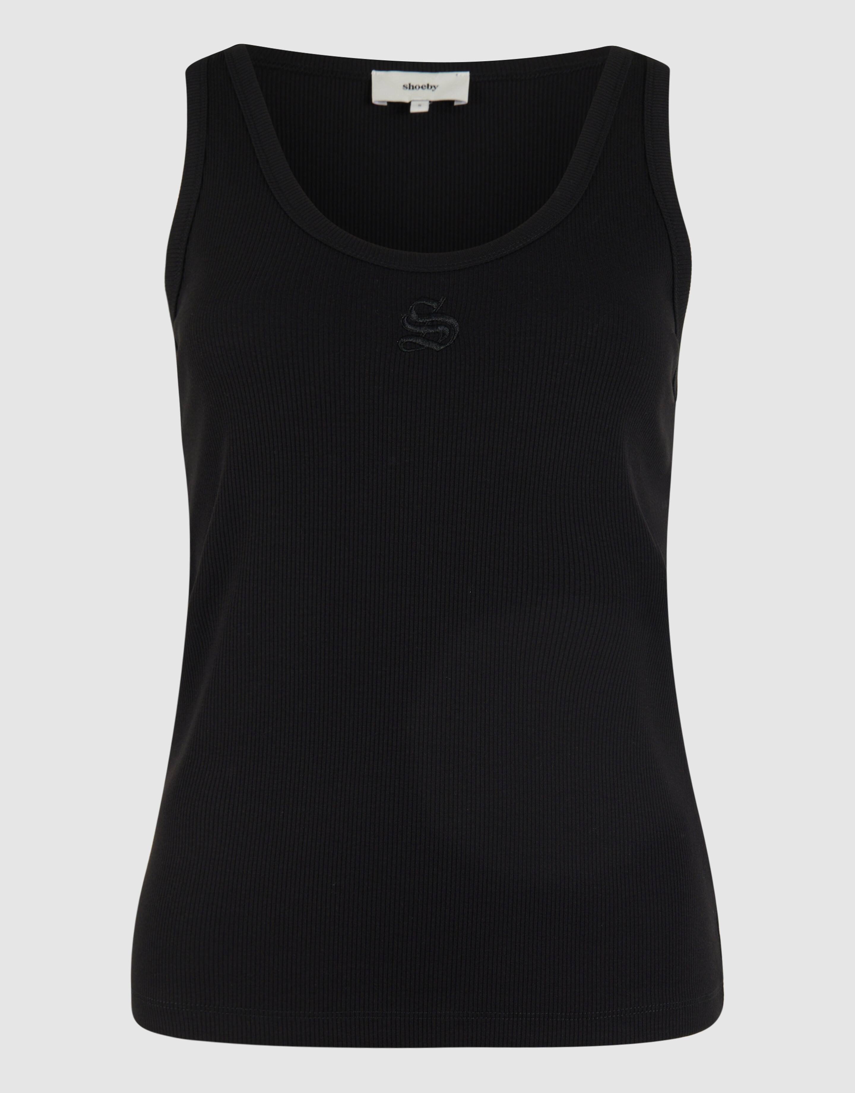 Shoeby Logo Tanktop Zwart SHOEBY WOMEN