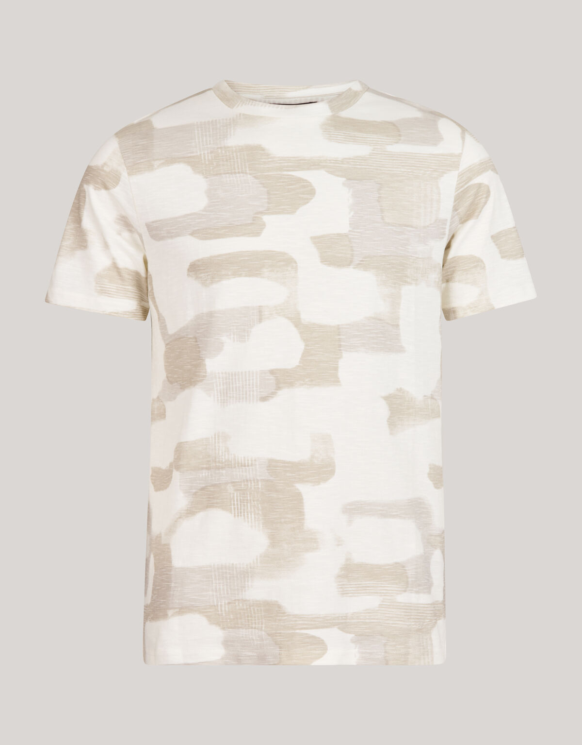 Printed Camo T-shirt Zand SHOEBY MEN