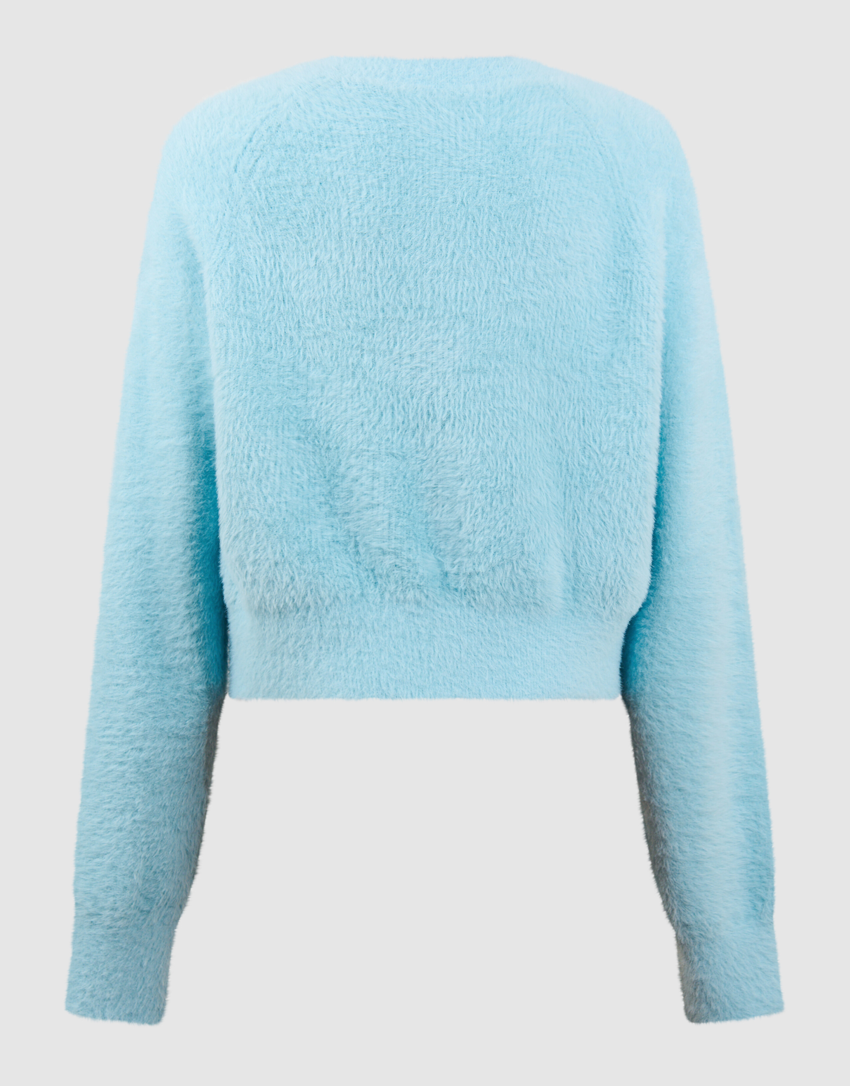 Harig Strik Vest Blauw SHOEBY GIRLS