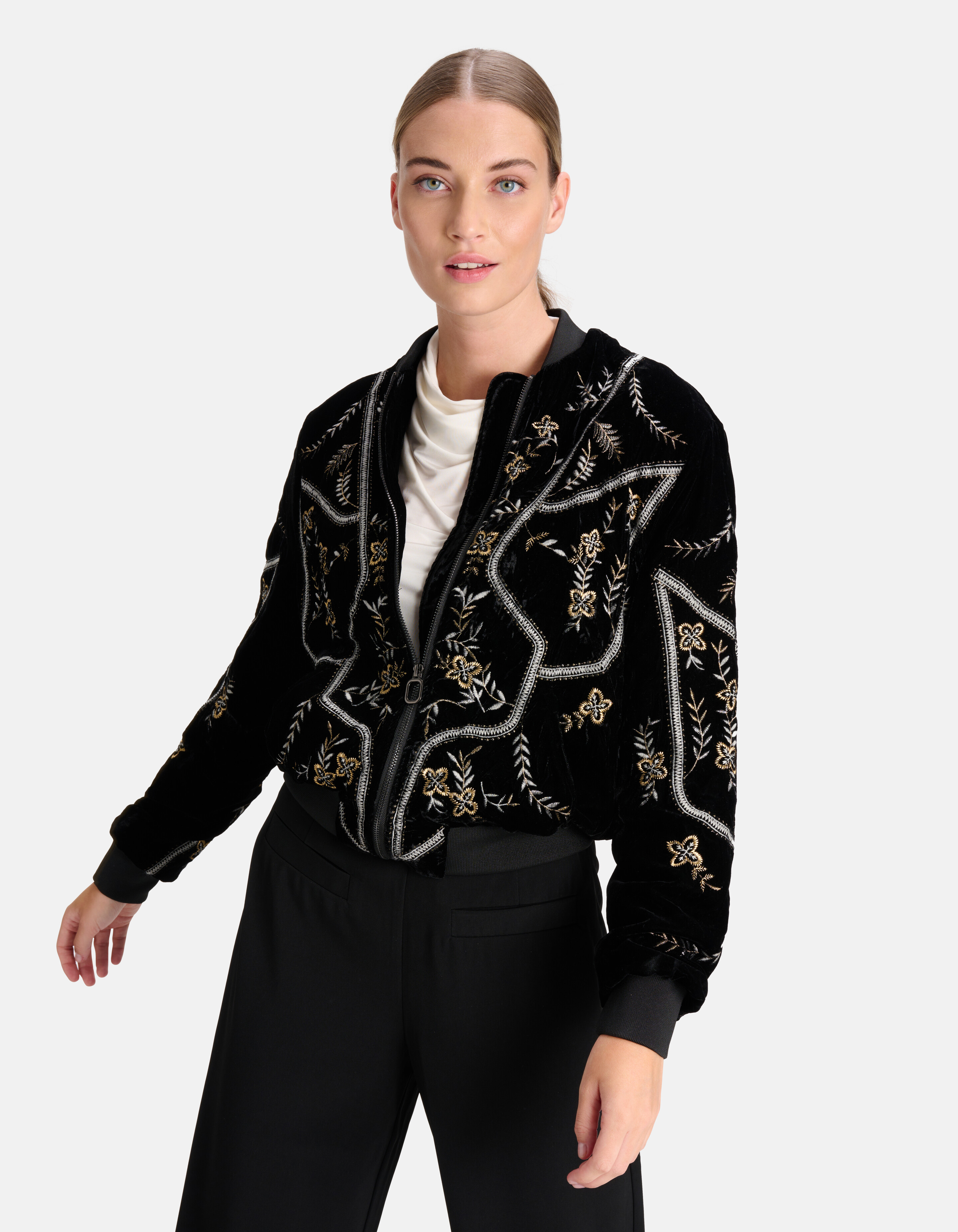 Velvet Bomber Zwart SHOEBY WOMEN
