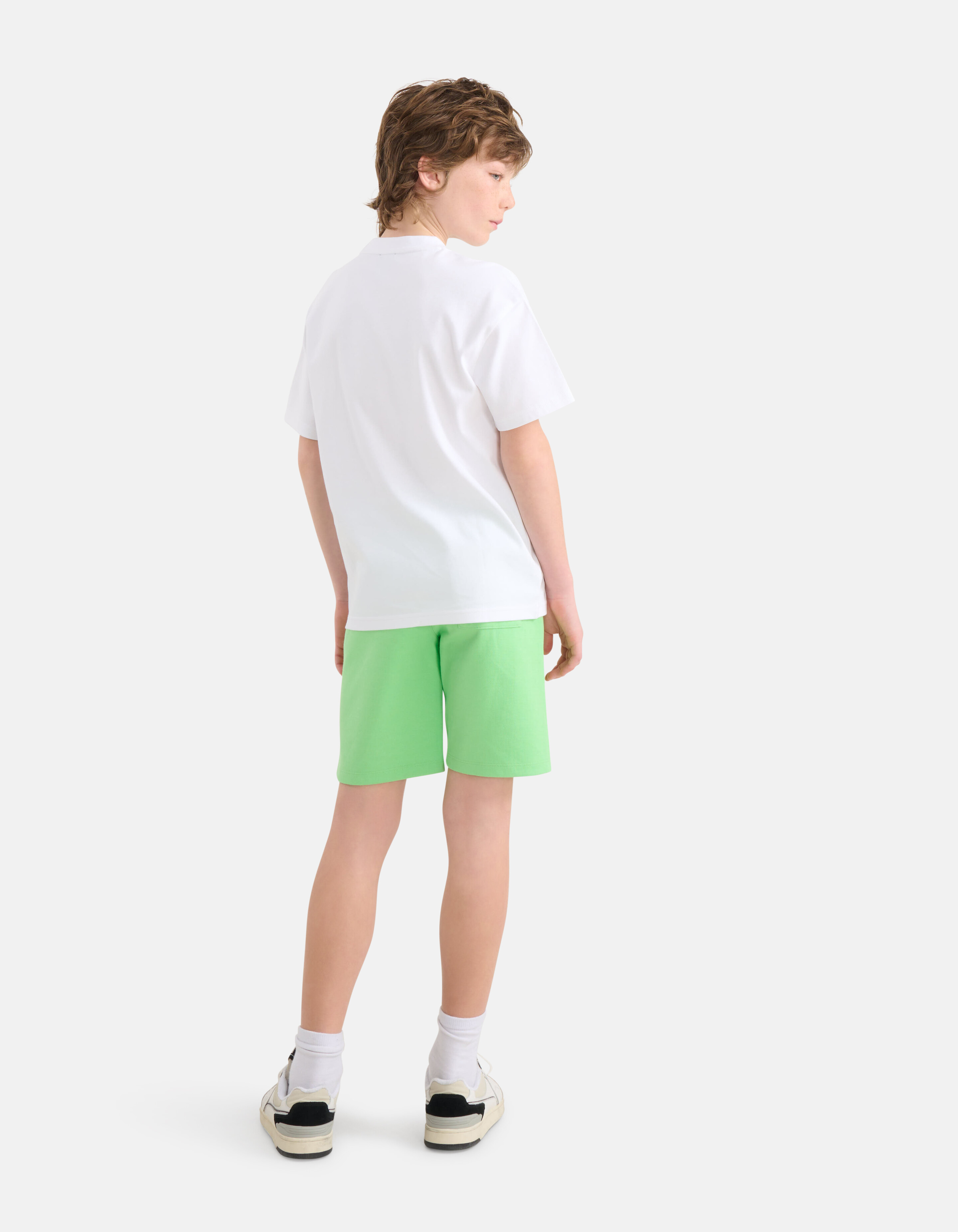 Heavy Basis T-shirt Wit SHOEBY BOYS