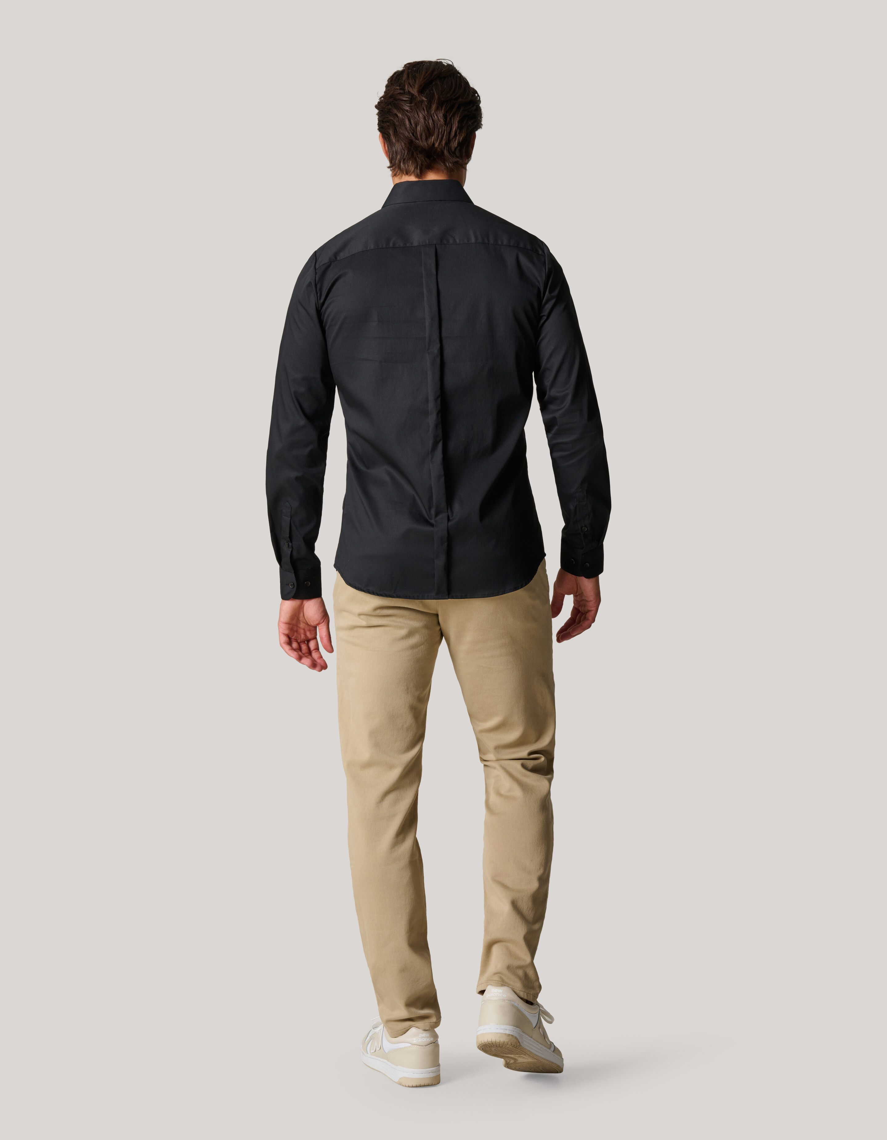 Basis Overhemd Zwart SHOEBY MEN