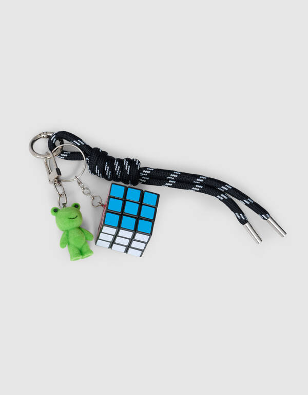 Kikker Sleutelhanger Donkergroen SHOEBY ACCESSOIRES