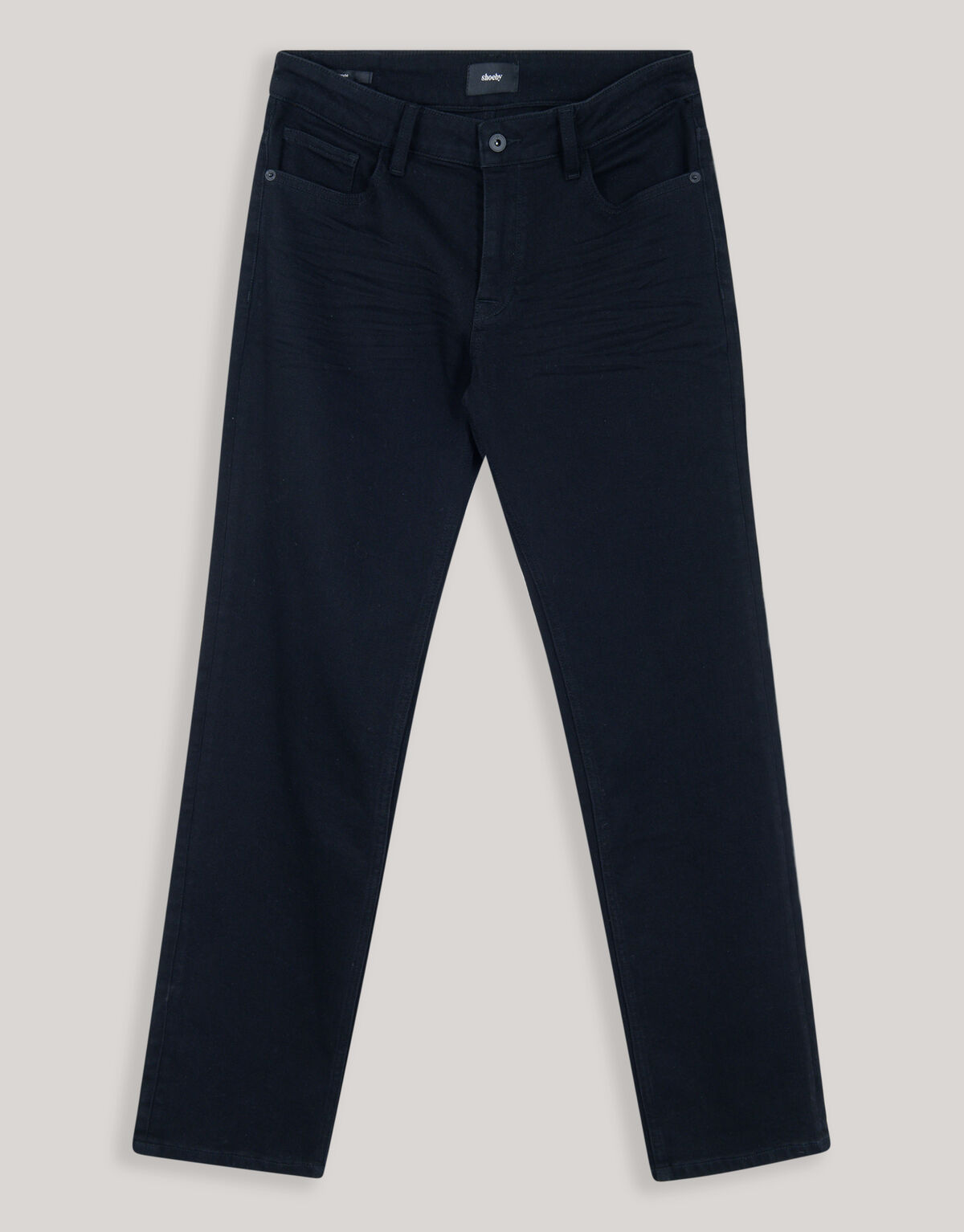 Straight Fit Broek Zwart SHOEBY MEN