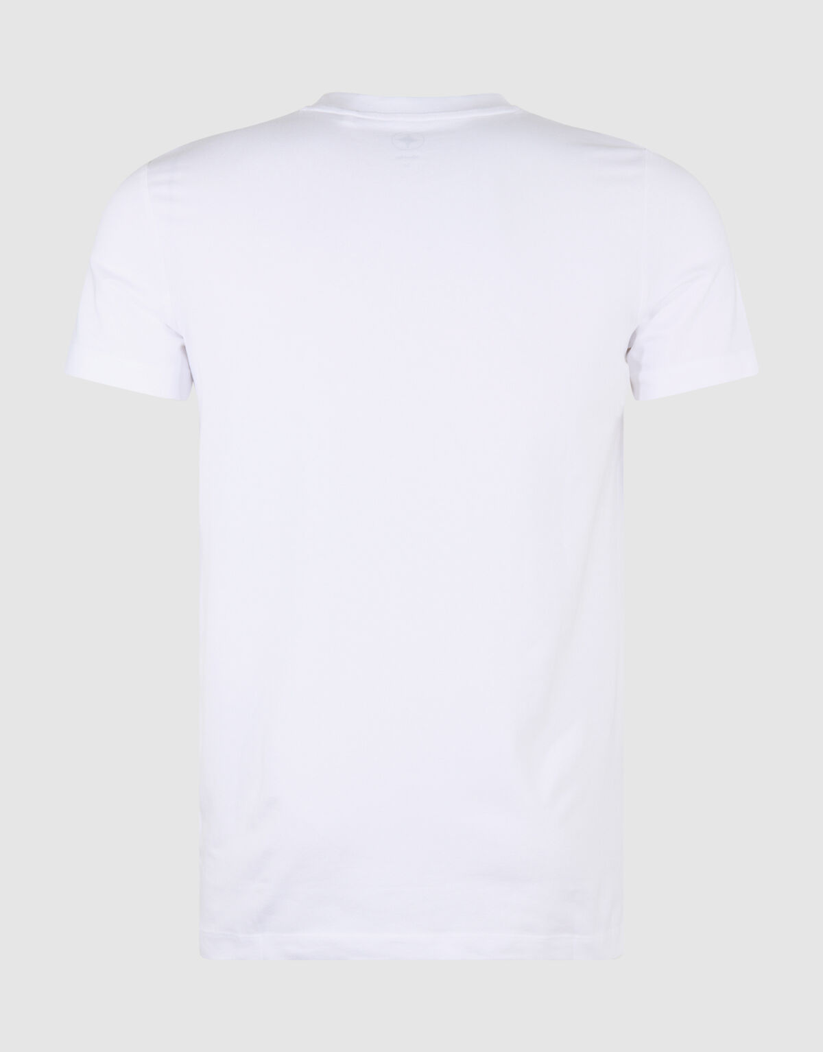 Basis T-shirt Wit SHOEBY MEN
