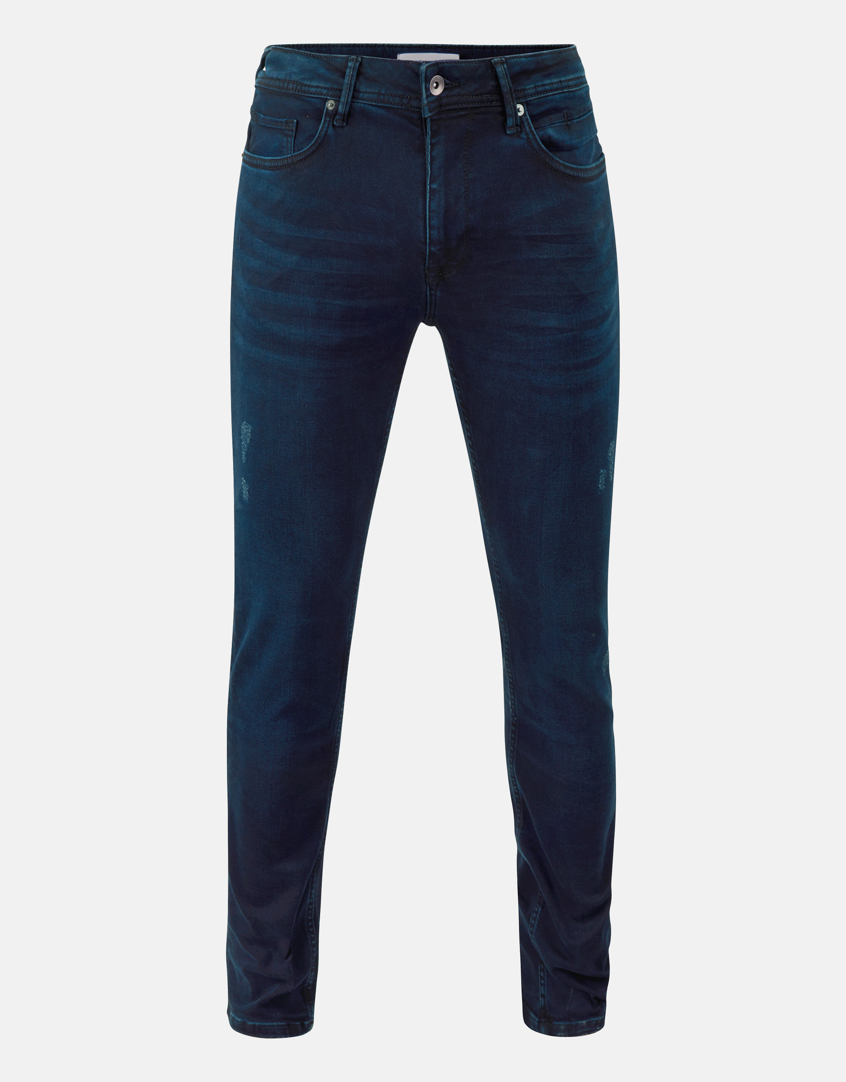 Slim Fit Jeans Blauw/Zwart L34 SHOEBY MEN