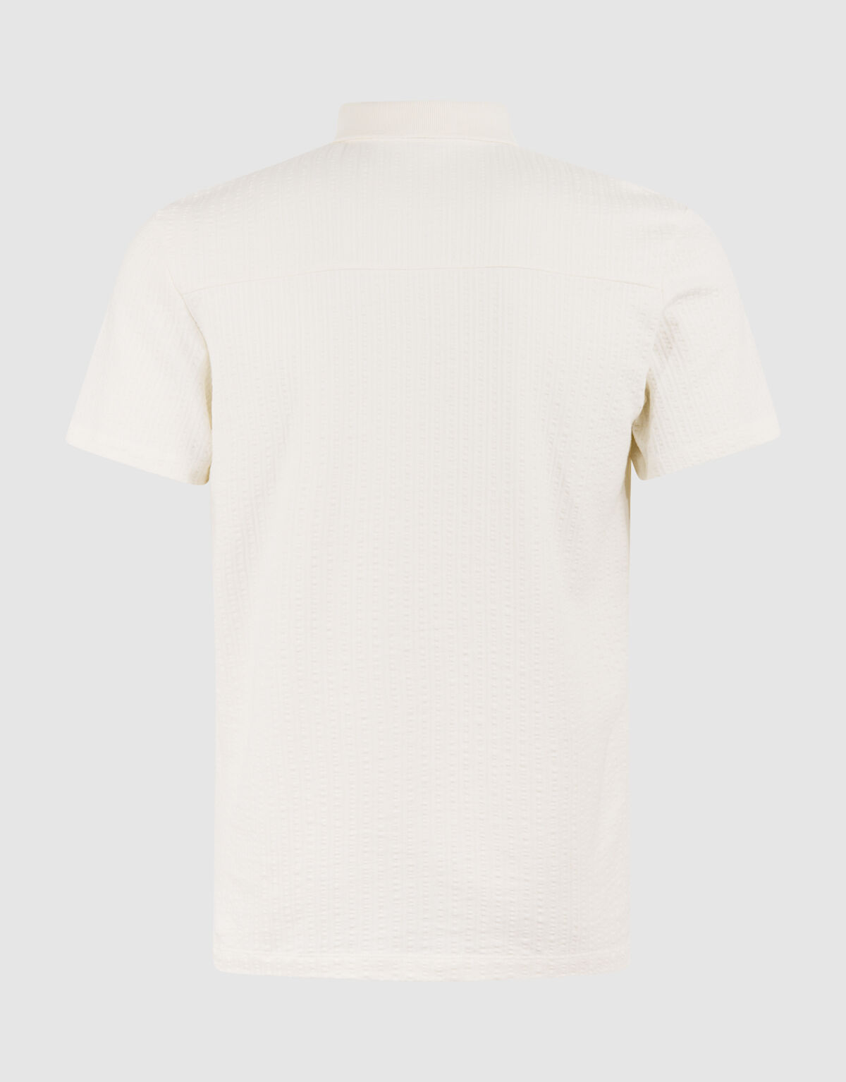 Structuur Polo Gebroken Wit SHOEBY MEN