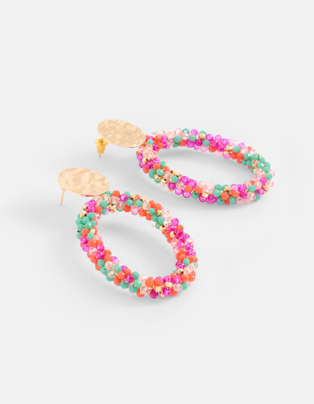 Gekleurde Beaded Oorbellen SHOEBY ACCESSOIRES