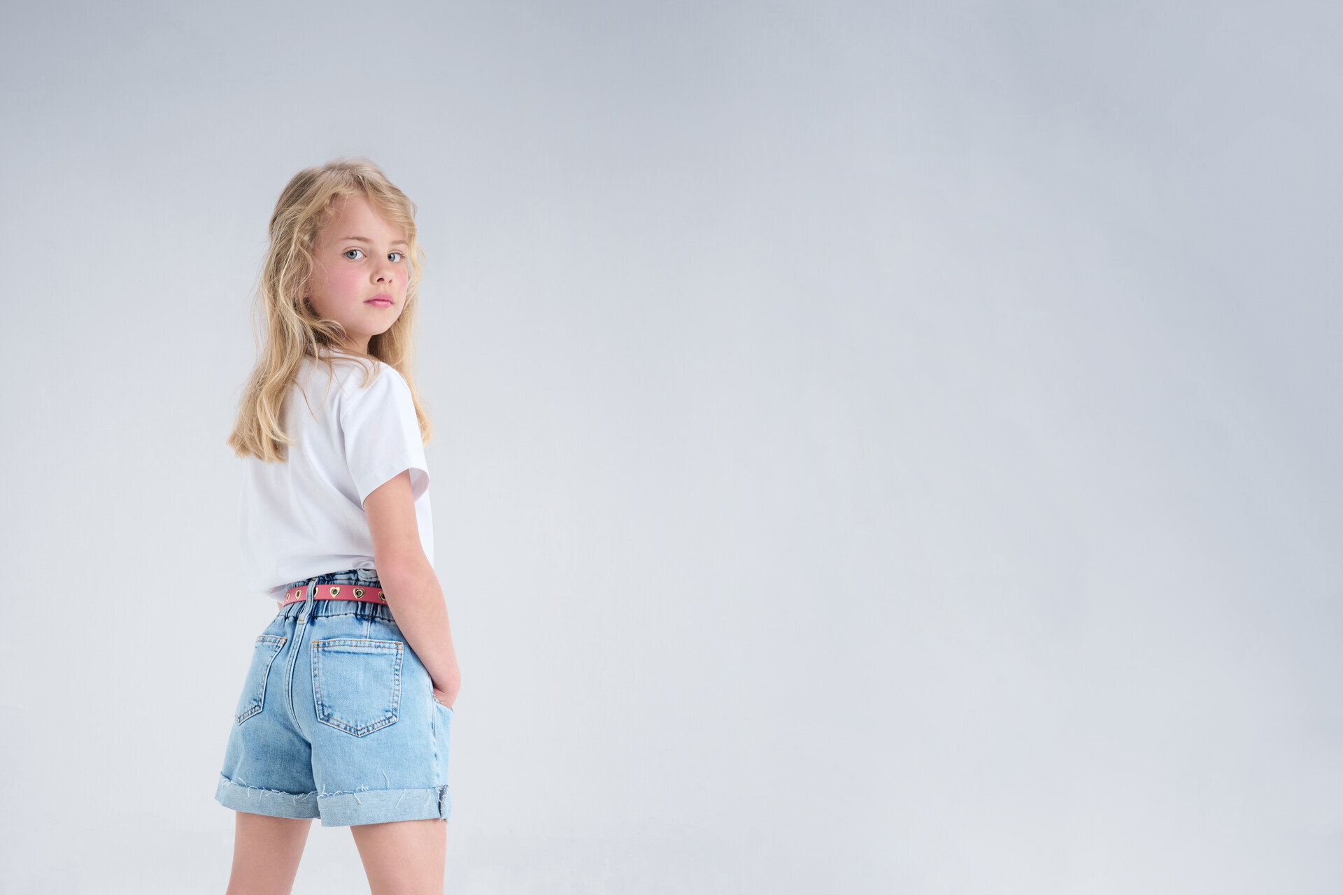 Paperbag Denim Short JILL&MITCH