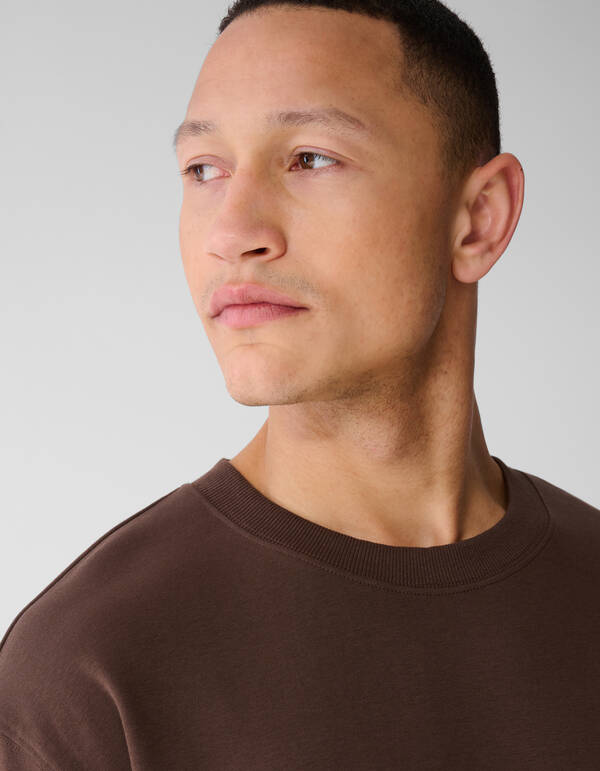 Eighty One Artwork T-shirt Donkerbruin SHOEBY MEN