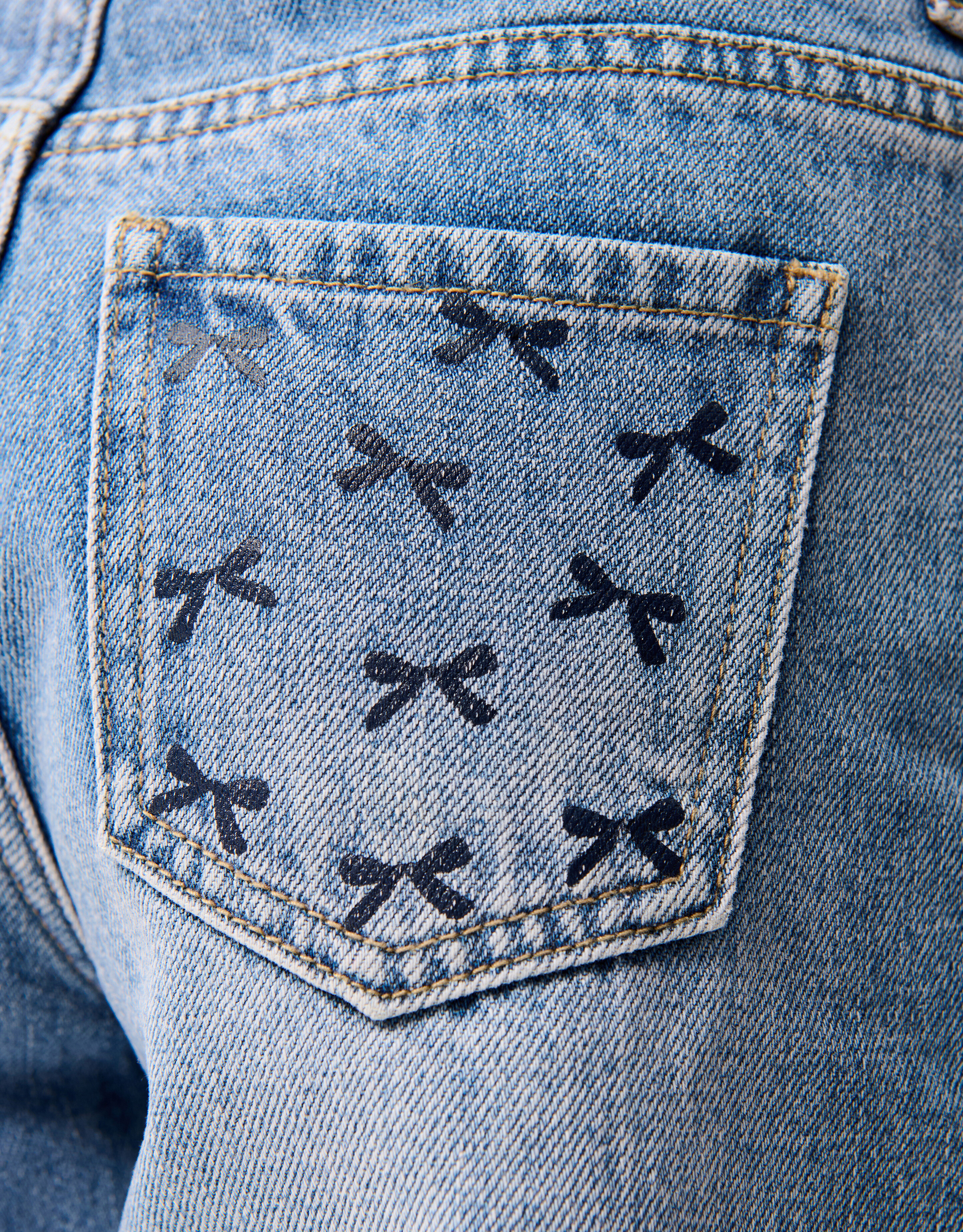 Strik straight Fit Jeans Blauw SHOEBY GIRLS