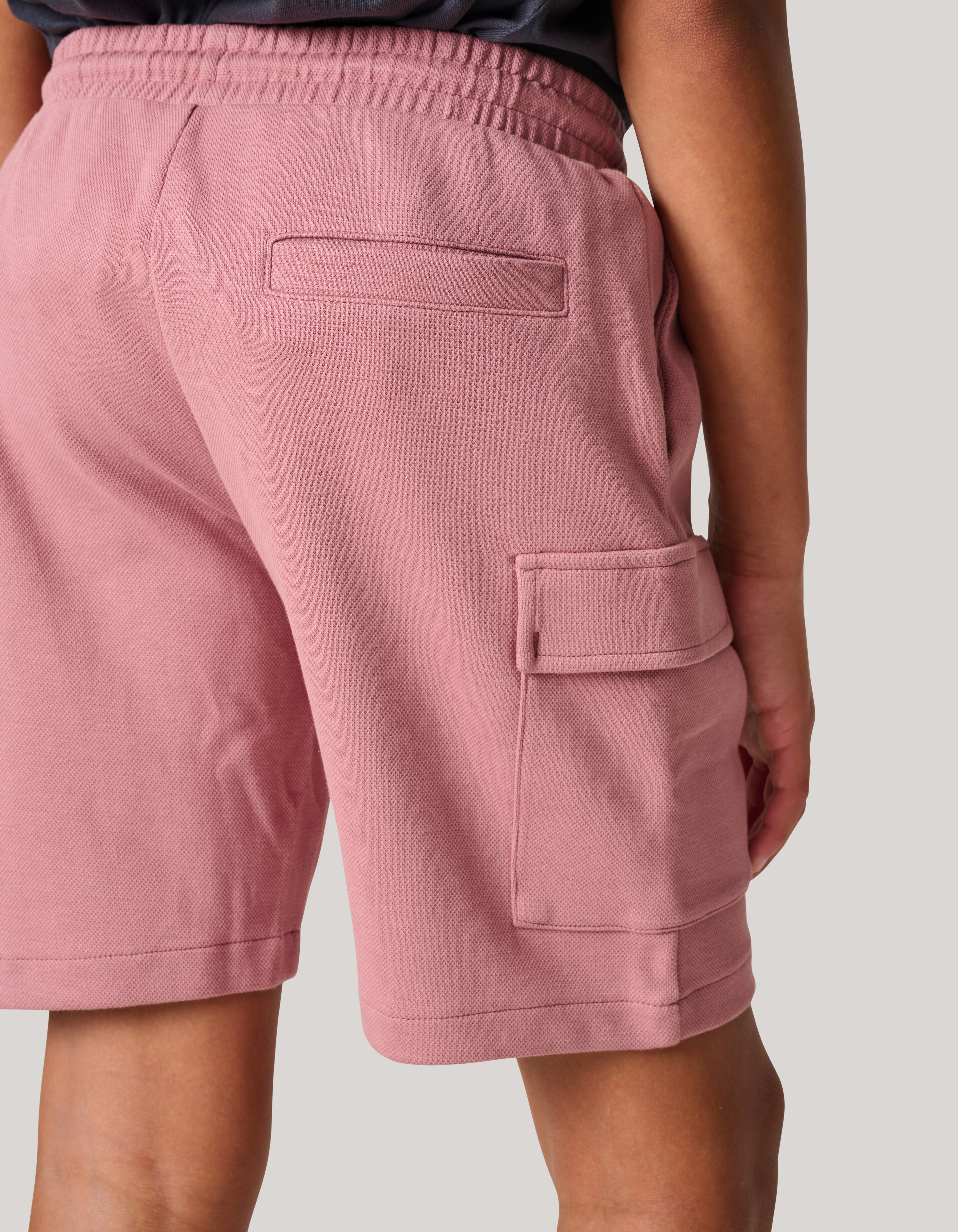 Pique Cargo Short Donkerroze SHOEBY BOYS