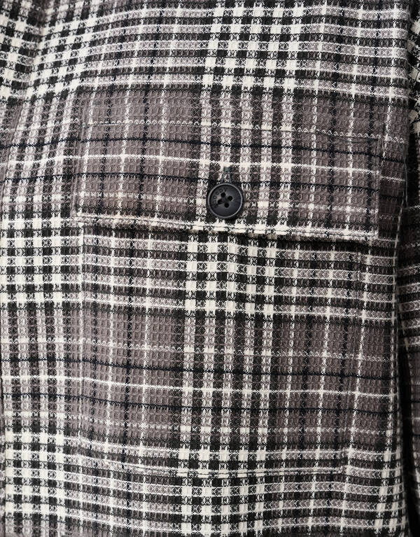 Ruiten Overshirt Donkergroen SHOEBY MEN