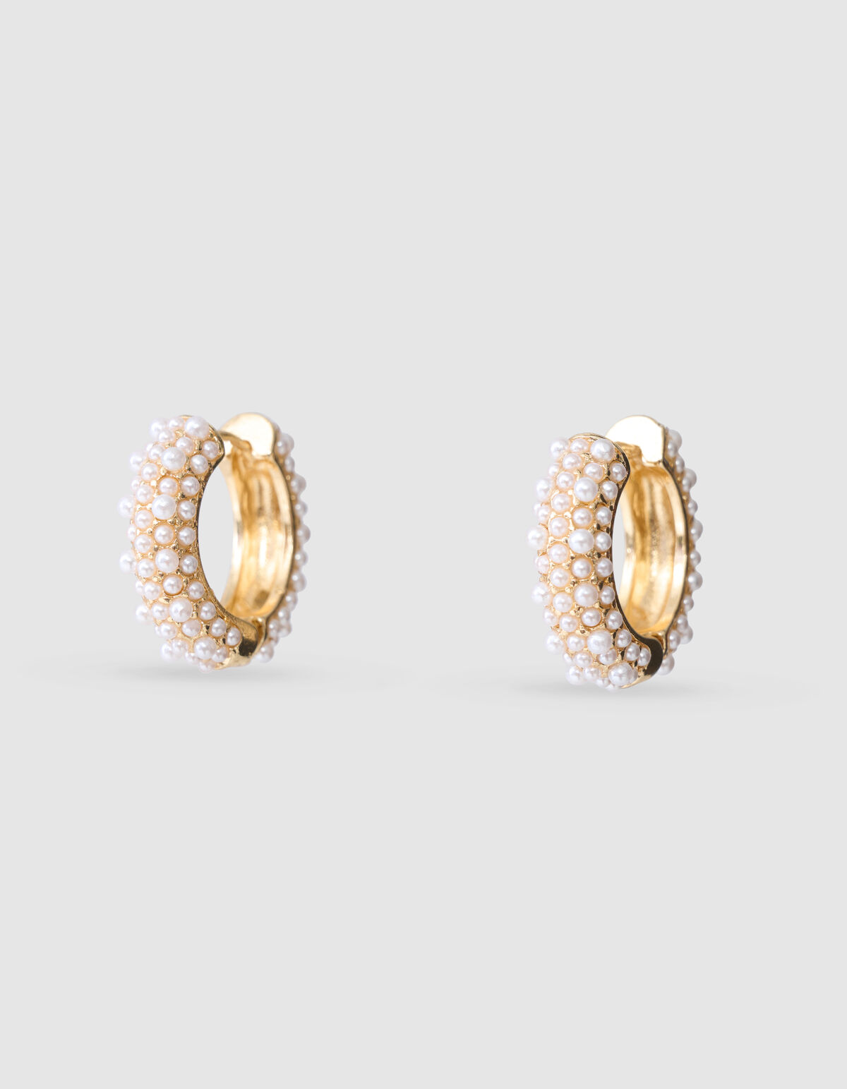 Parel Hoops Oorbellen Goud SHOEBY ACCESSOIRES