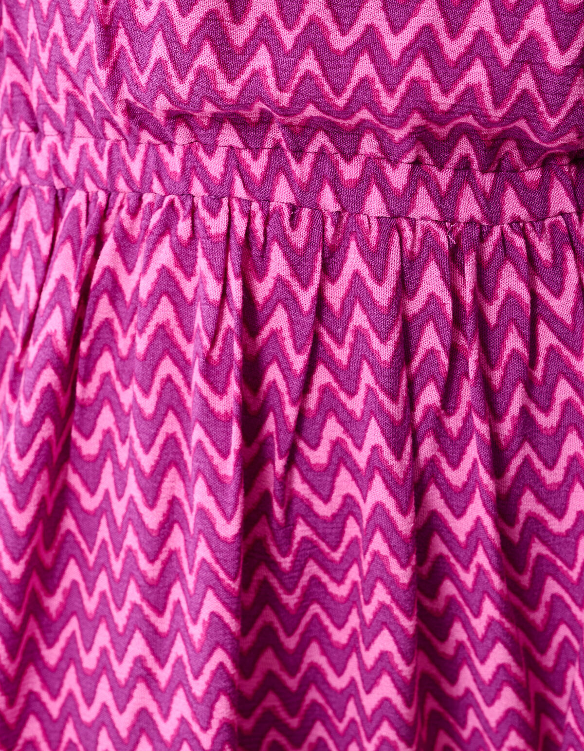 Printed Wave Jurk Roze SHOEBY GIRLS