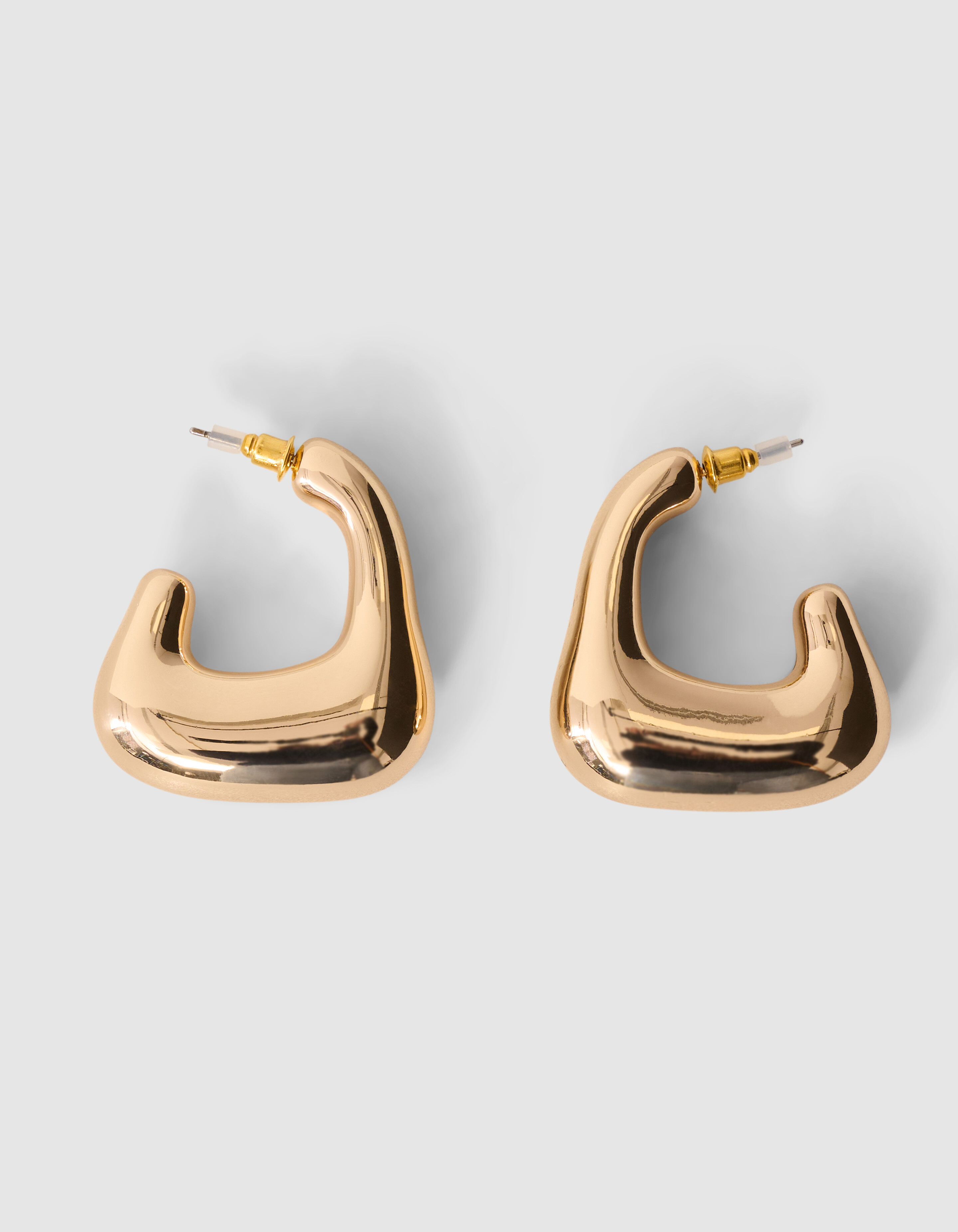 Bulky Hoop Oorbellen Goud SHOEBY ACCESSOIRES