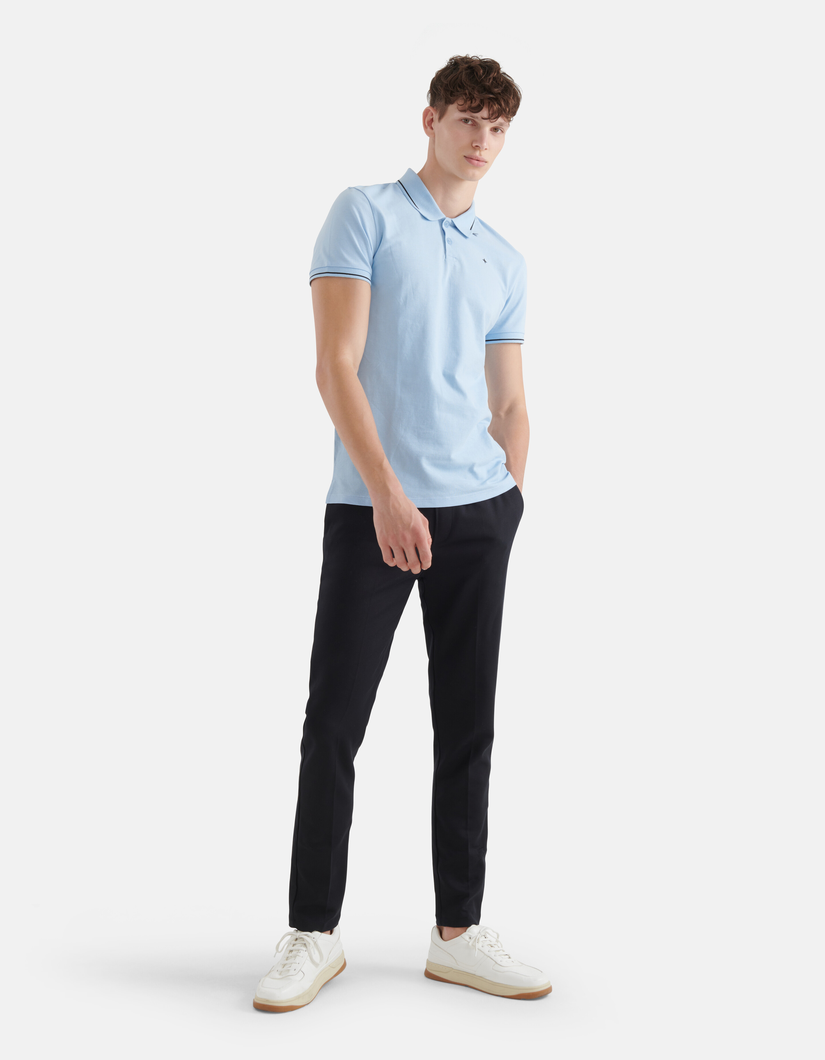 Basis Polo Lichtblauw SHOEBY MEN