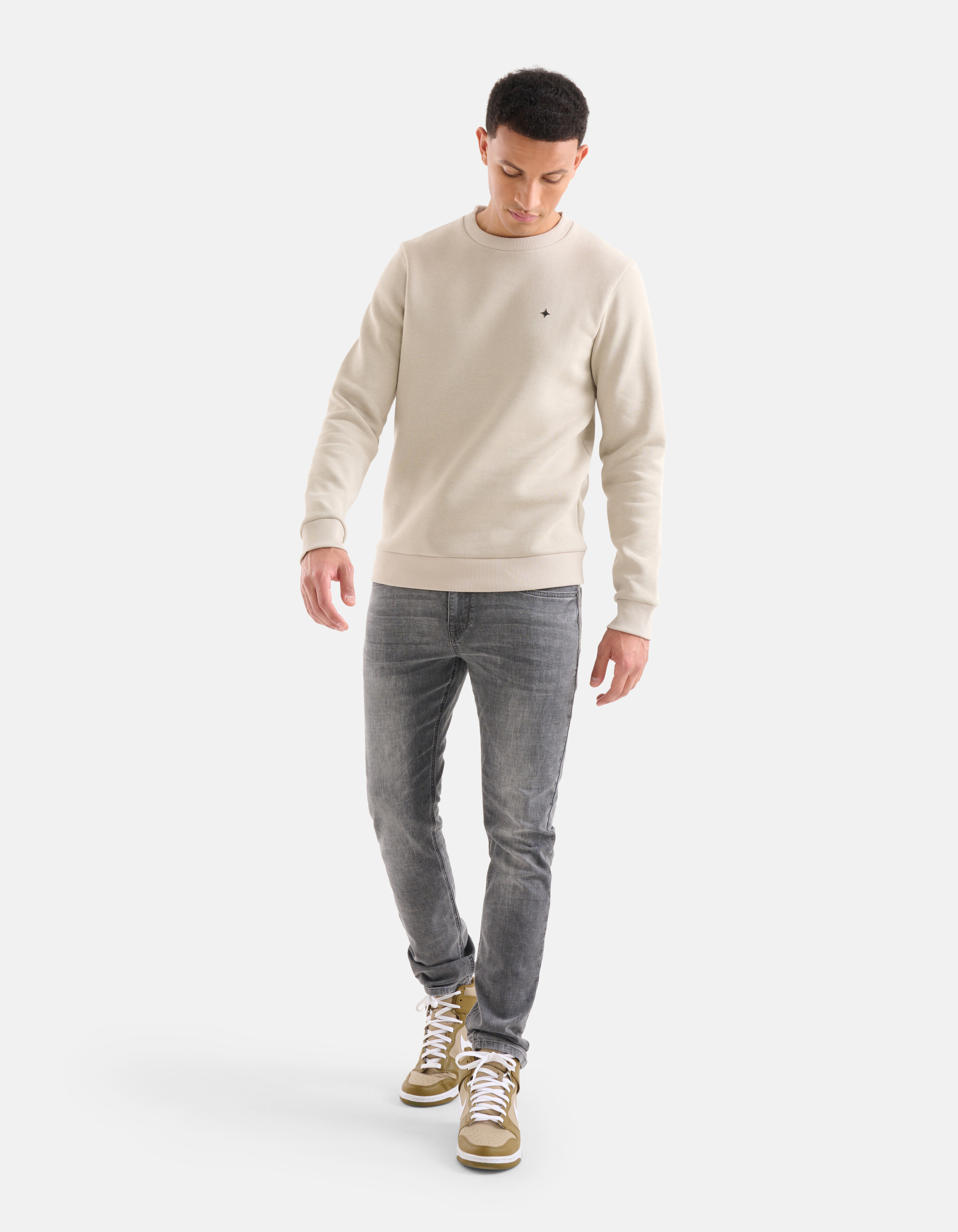 Sparkle Sweater Beige SHOEBY MEN