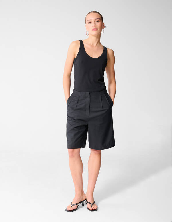 Basis Tanktop Zwart Eksept