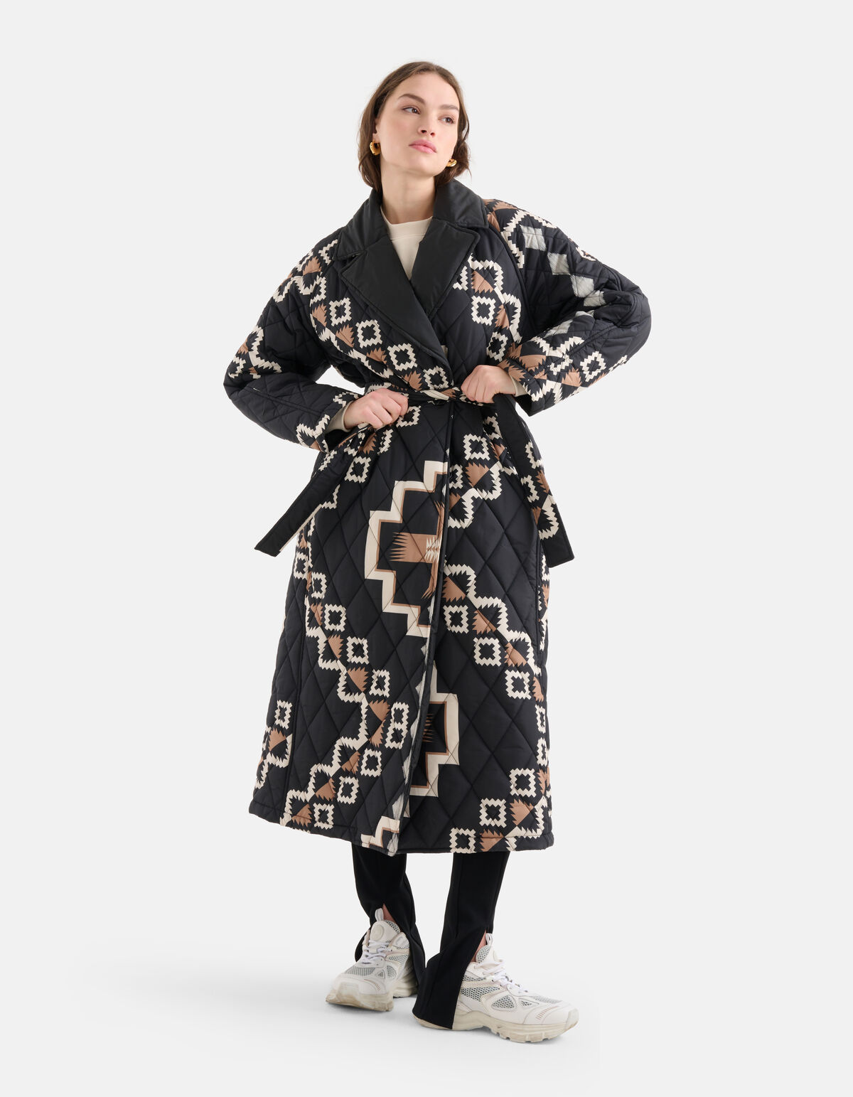 Gewatteerde Jas Zwart SHOEBY WOMEN