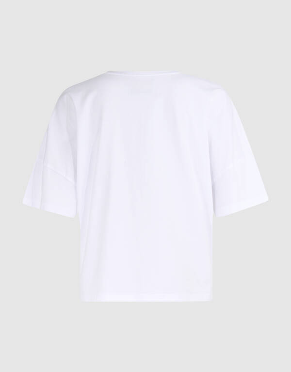 Oversized T-shirt Wit By Lonneke SHOEBY WOMEN