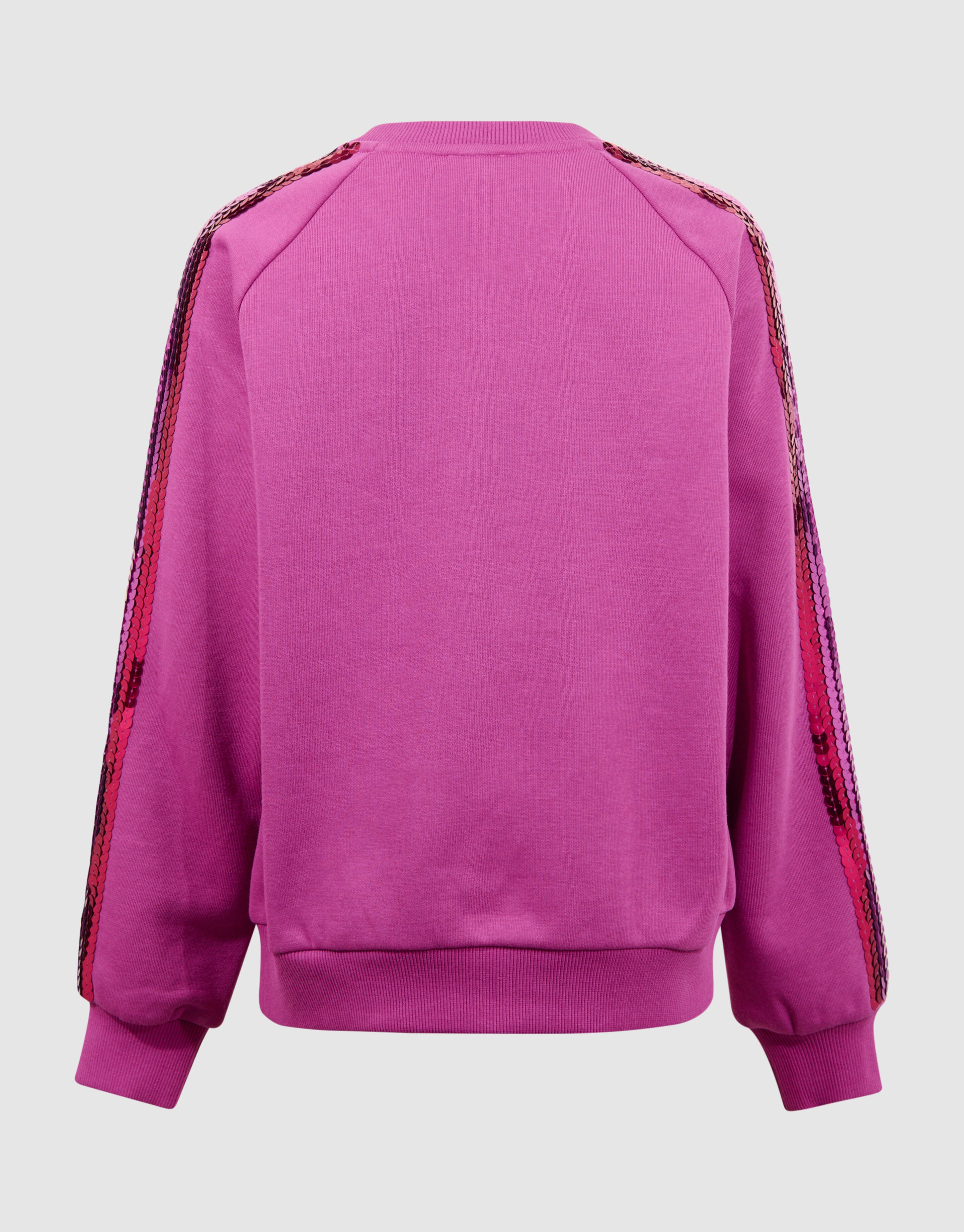 Sporty Sequin Sweater Roze SHOEBY GIRLS