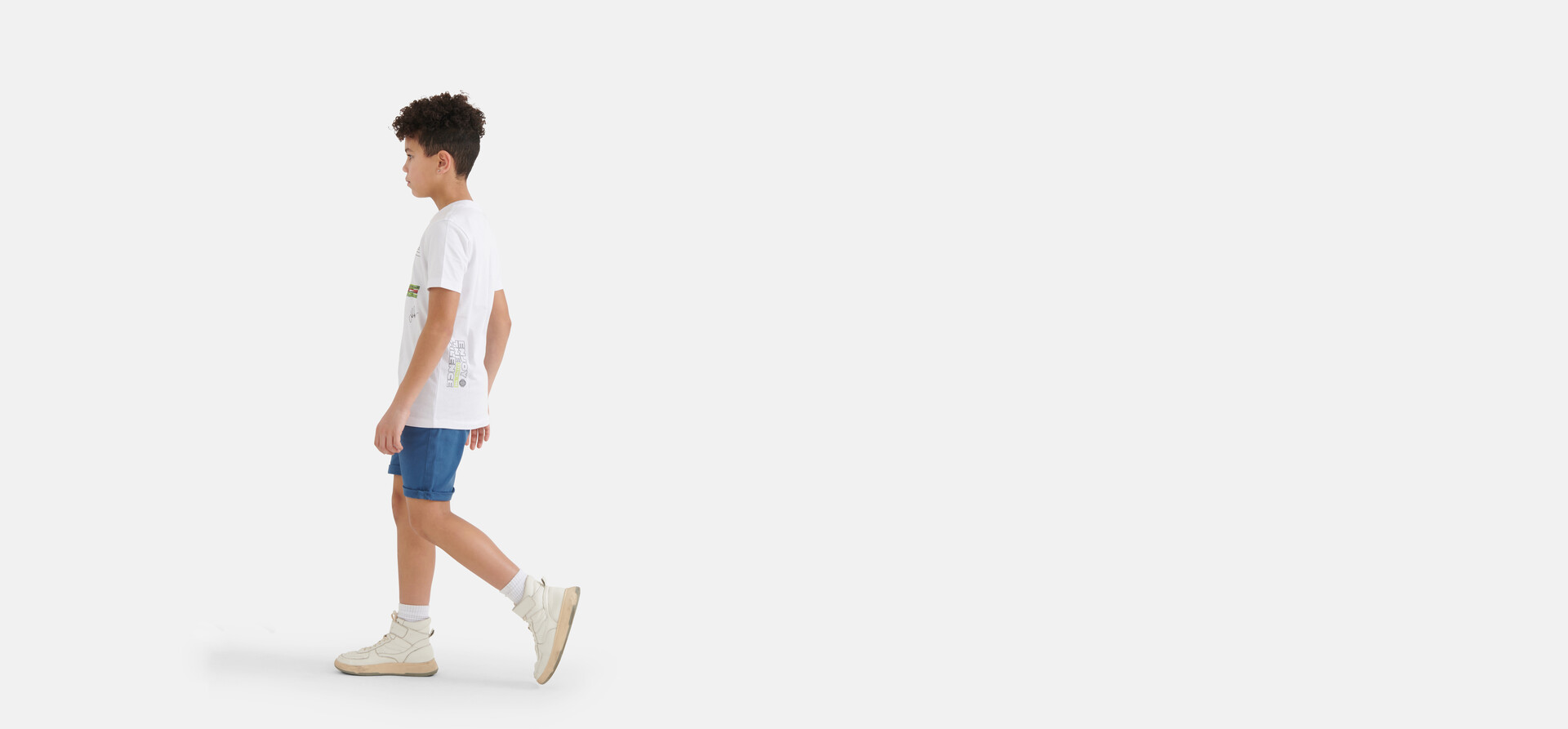 Casual Twill Short Blauw SHOEBY BOYS