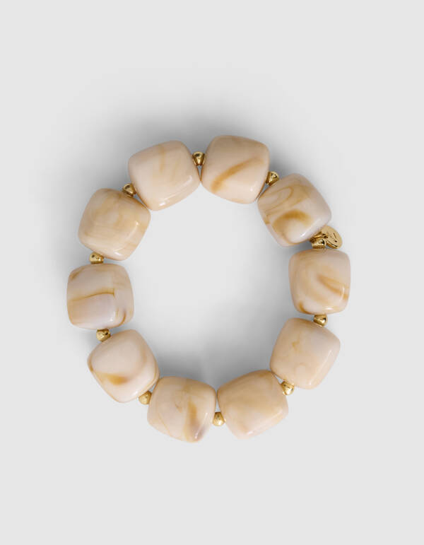 Stone Armband Beige SHOEBY ACCESSOIRES